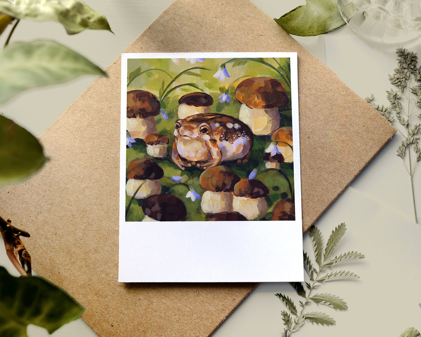 Rain Frog - Polaroid