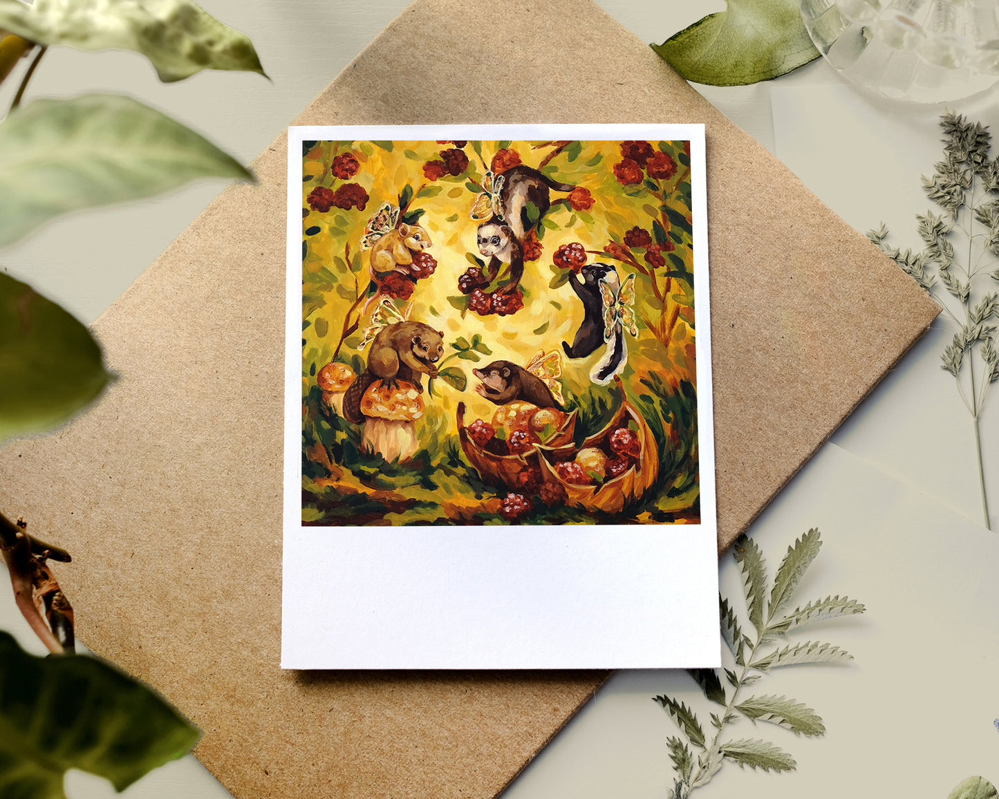 Foraging - Polaroid