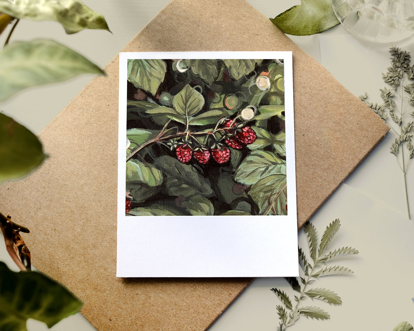 Raspberries - Polaroid