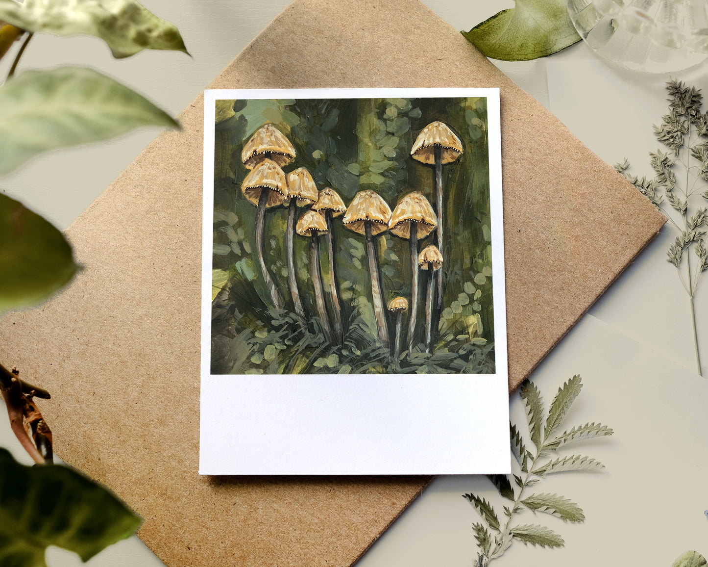 Mushrooms - Polaroid