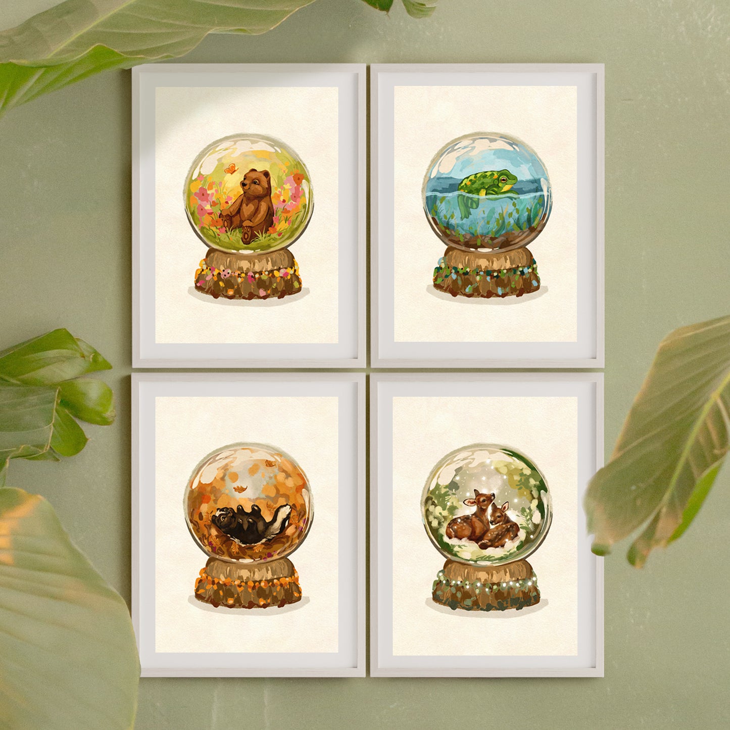Globe Collection - Set of 4