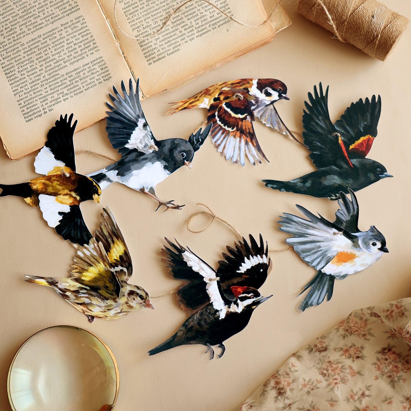 Flying Birds - DIY Garland Kit
