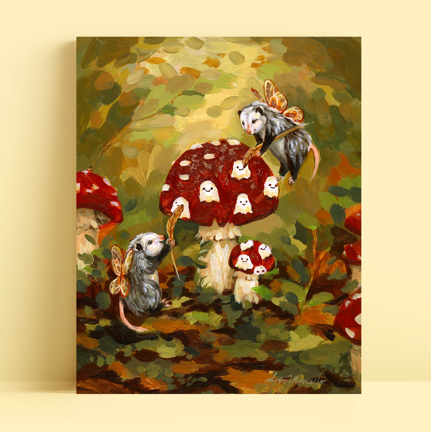 Playful Possums - Art Print