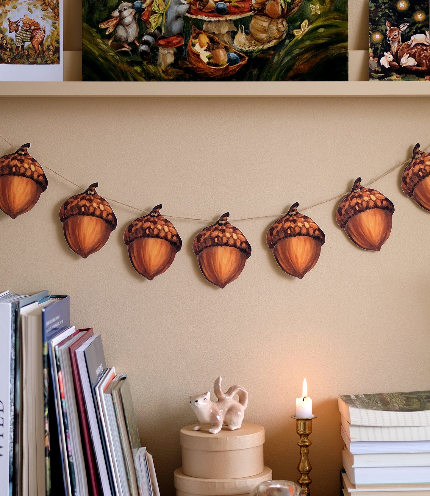 Noisettes - Kit de guirlande DIY