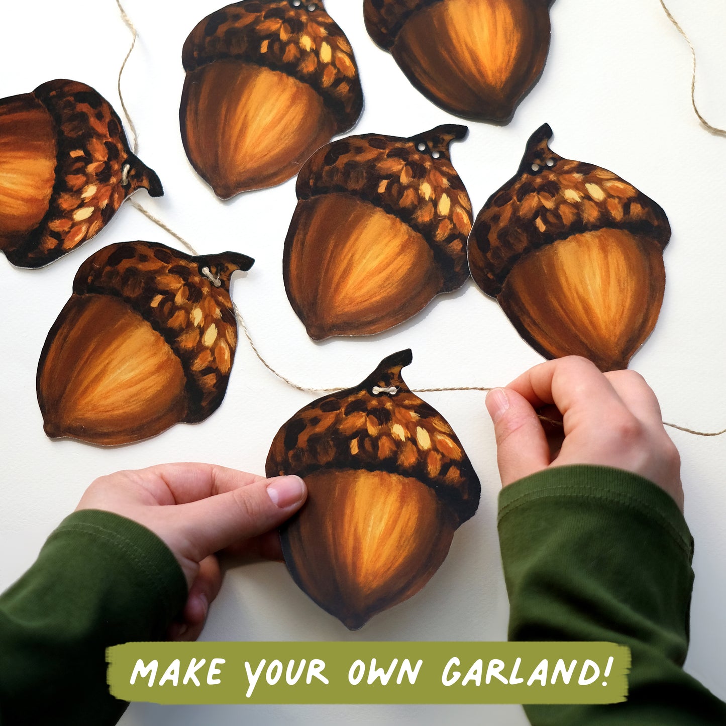 Acorns - DIY Garland Kit