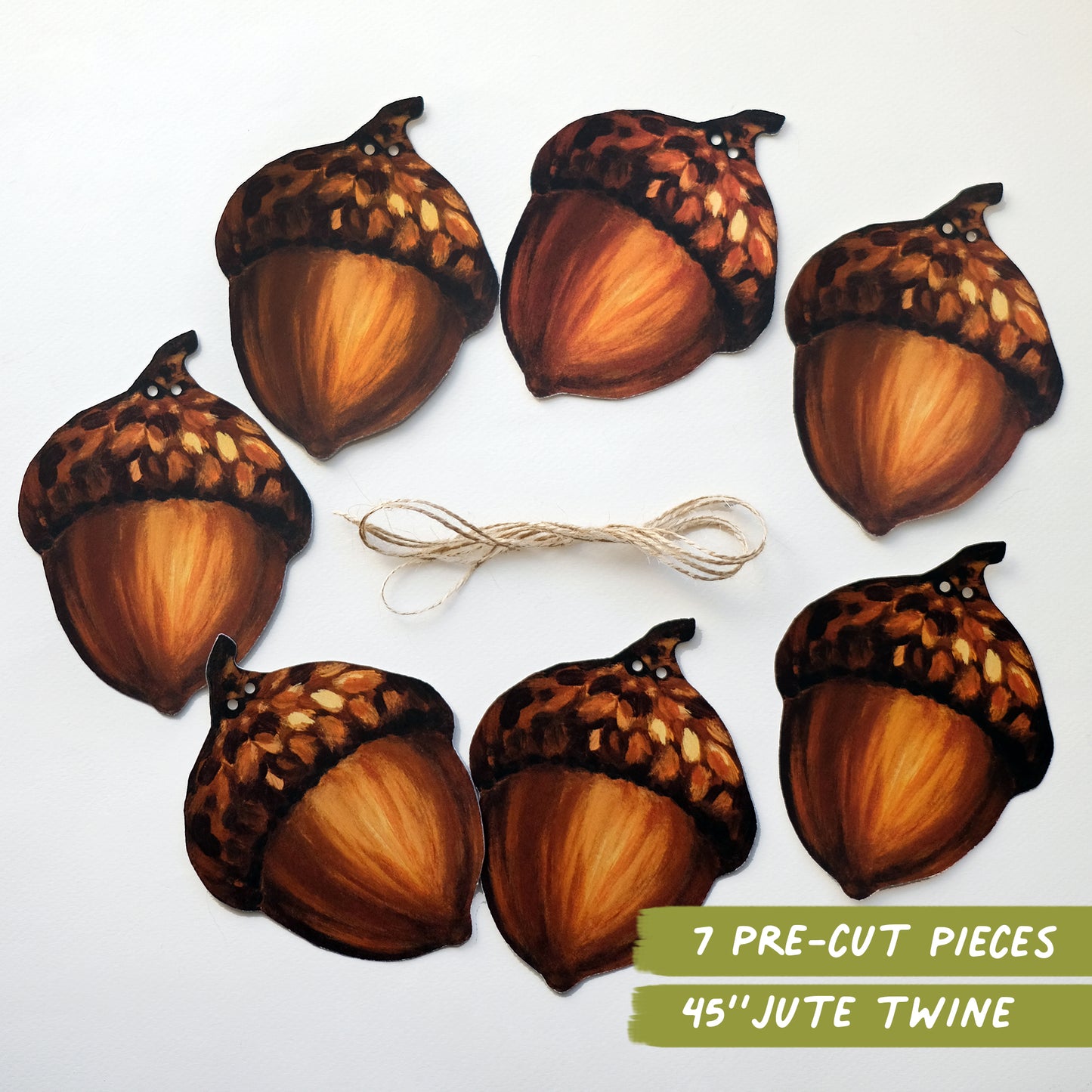 Acorns - DIY Garland Kit