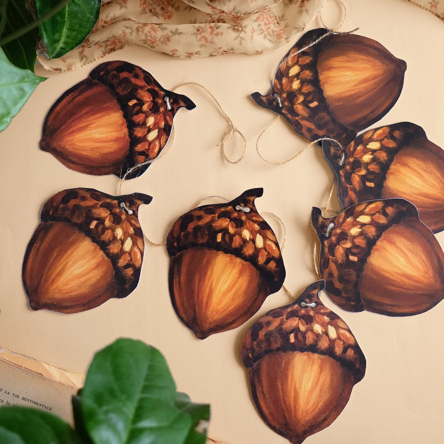 Acorns - DIY Garland Kit
