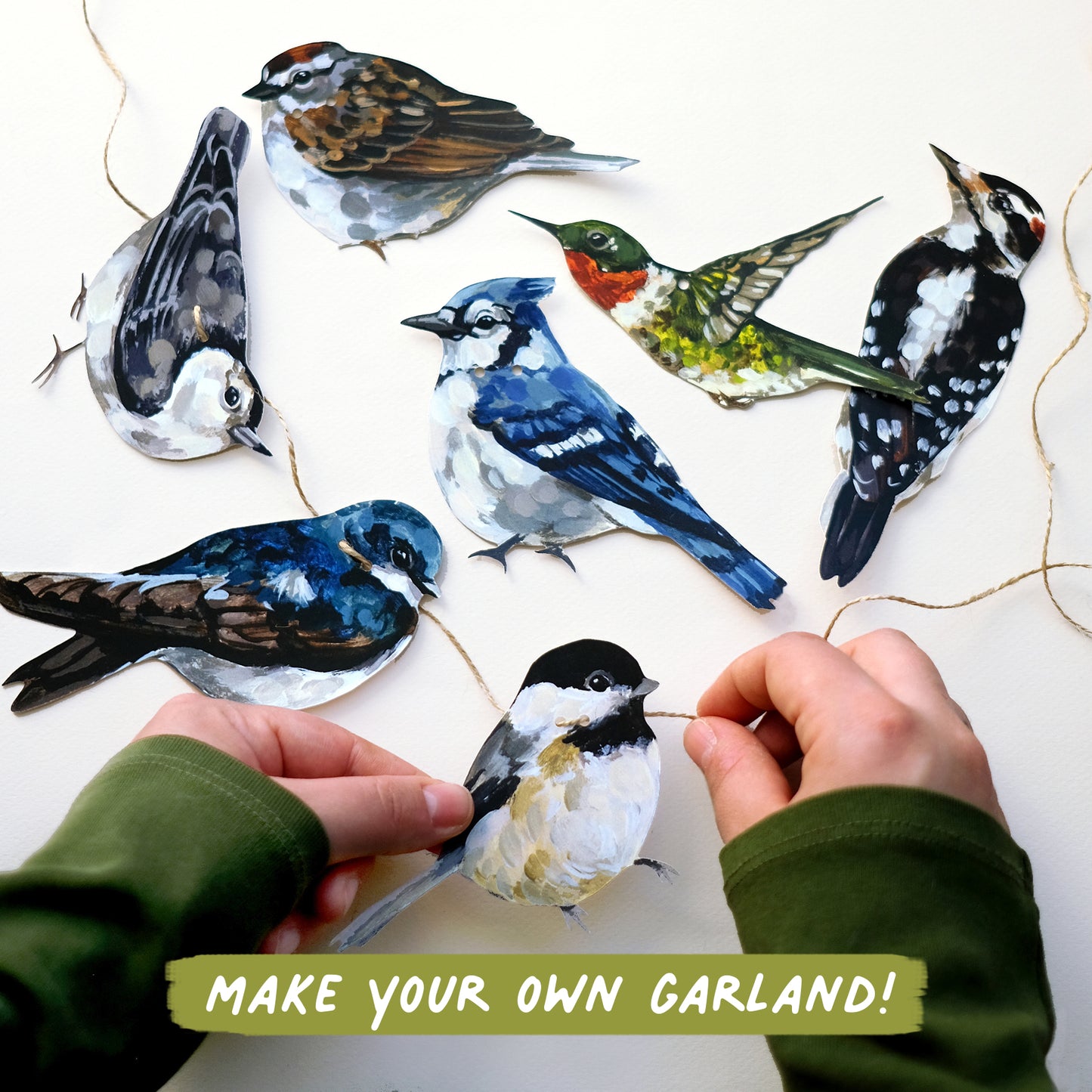 Birds - DIY Garland Kit