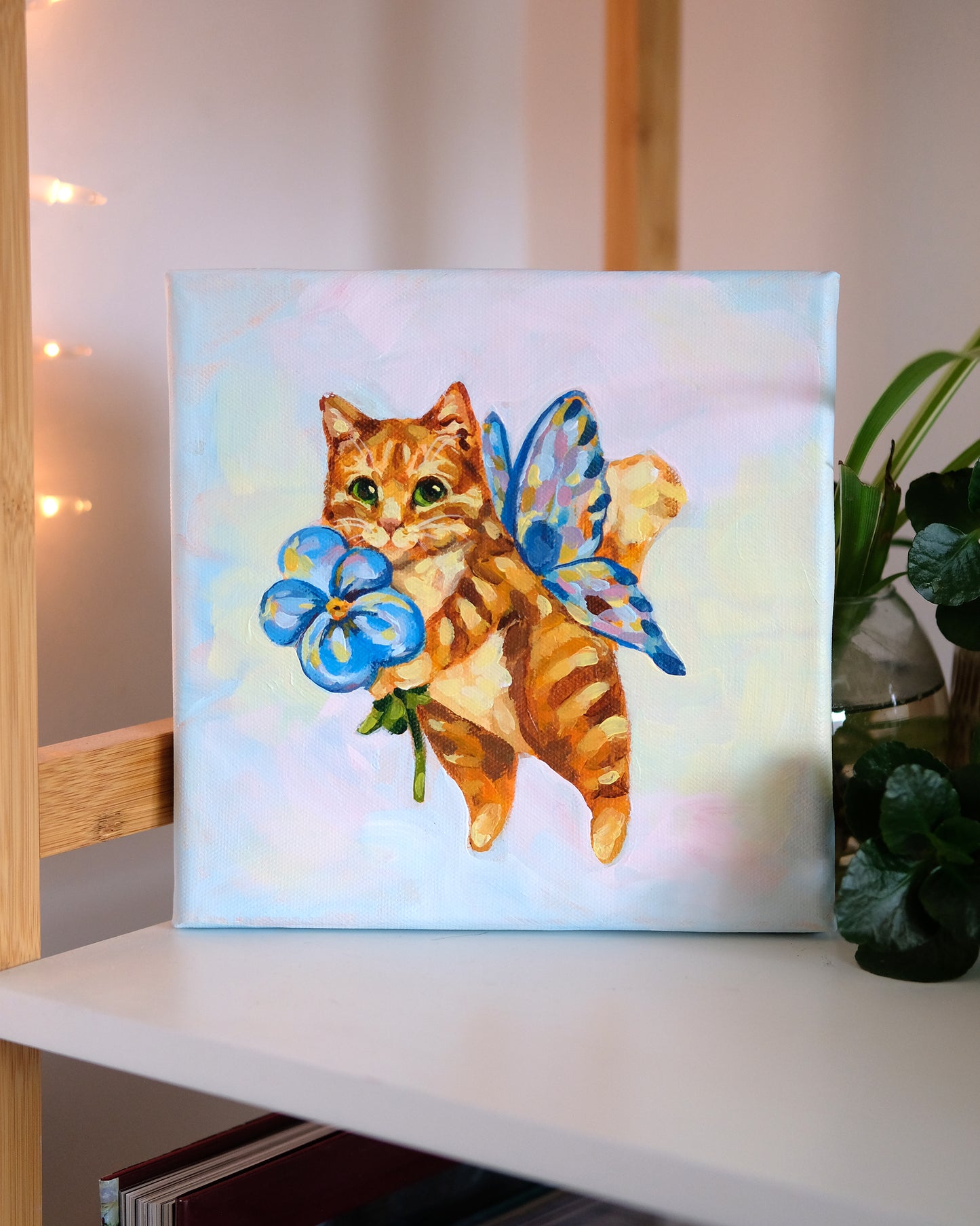 Blue Fairy Kitty - Original