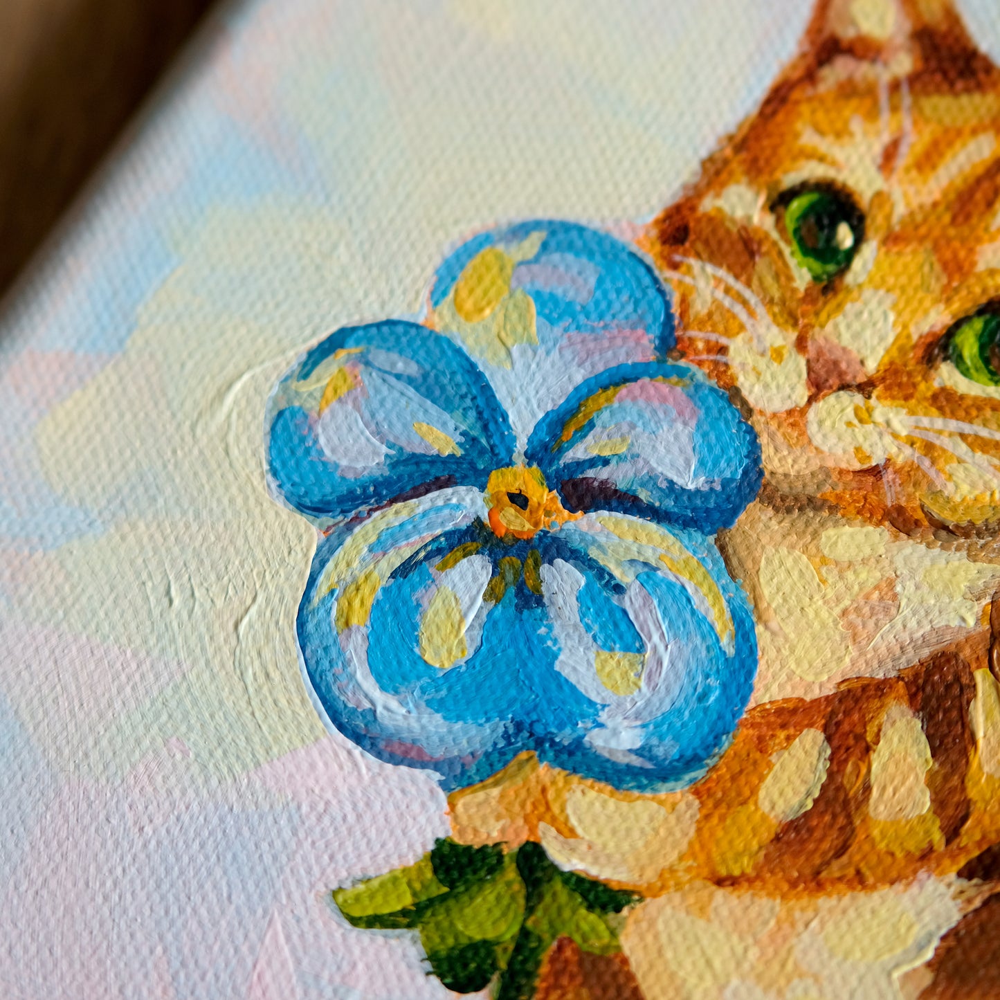 Blue Fairy Kitty - Original
