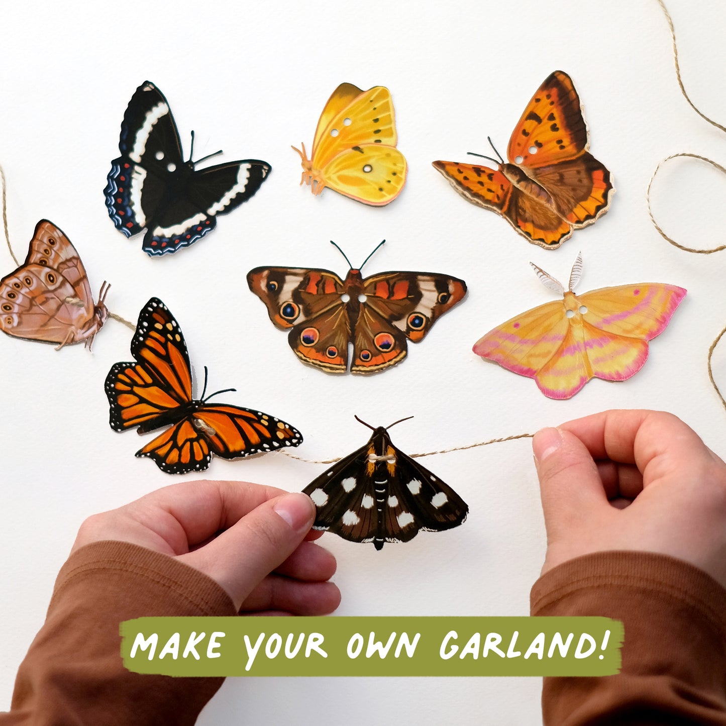 Papillons - Kit de guirlande DIY