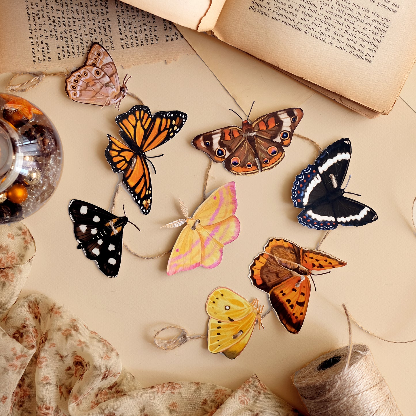 Papillons - Kit de guirlande DIY