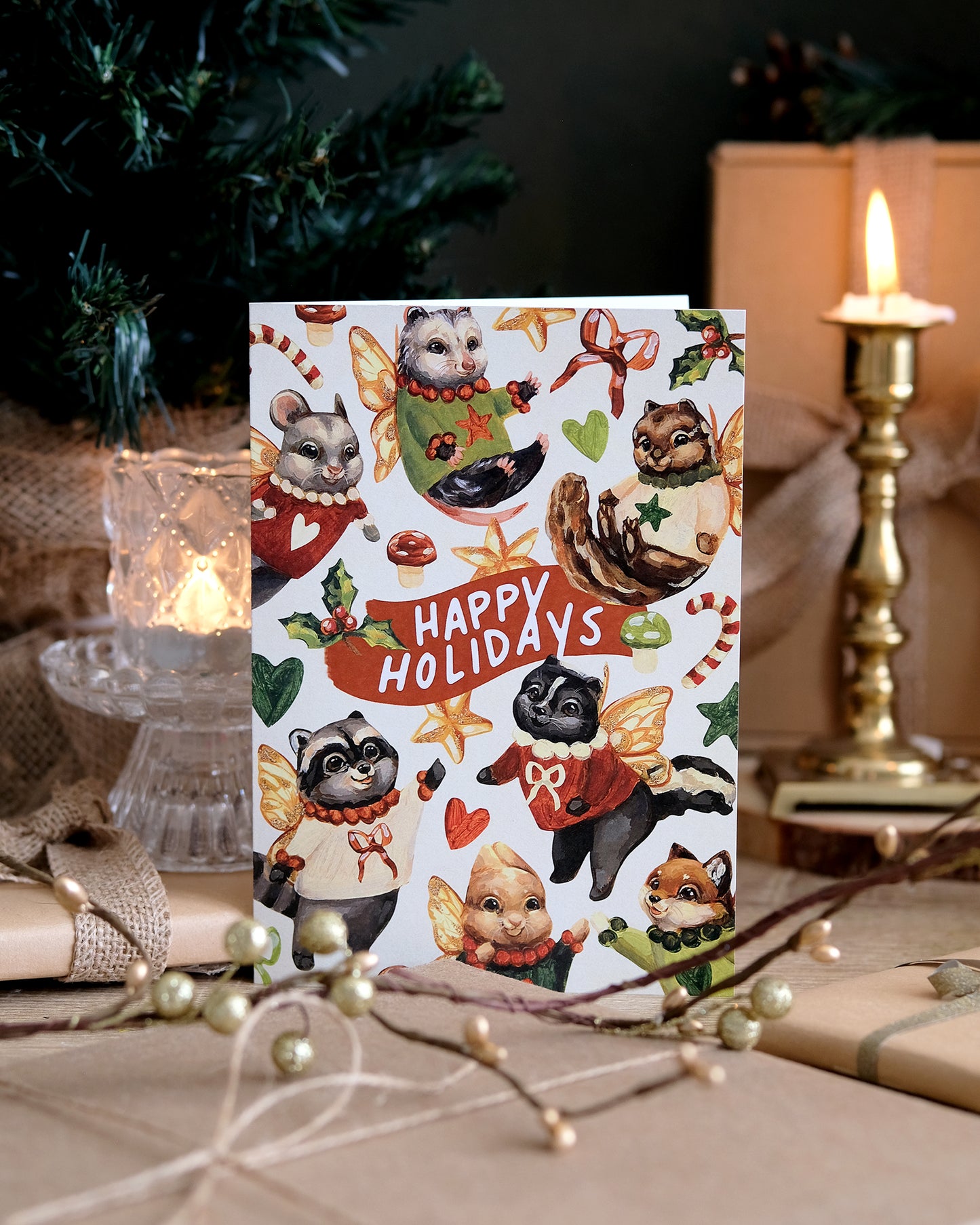 Happy Holidays - Christmas Card