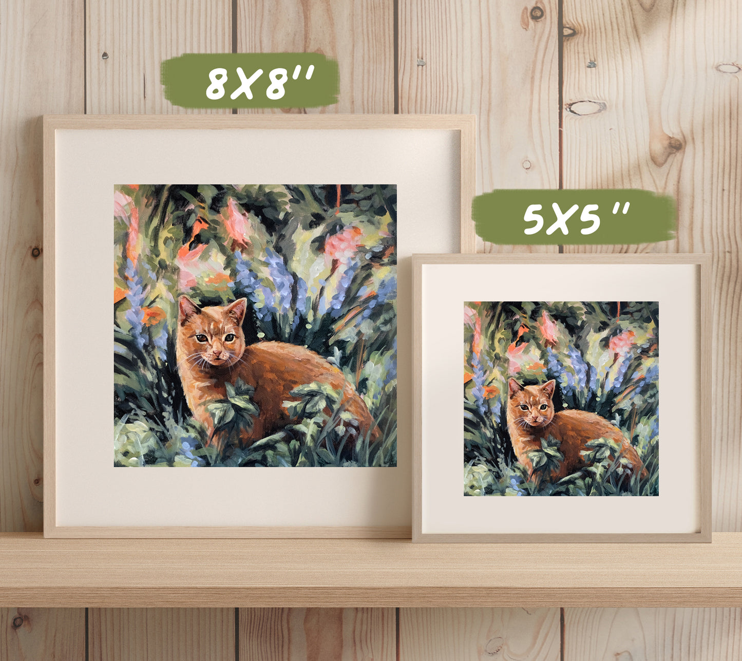 Chat - Impression d'art