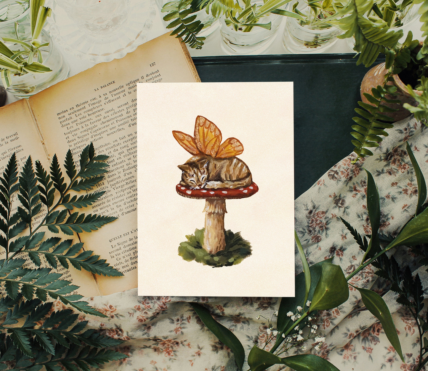 Fairy Cat - Art Print