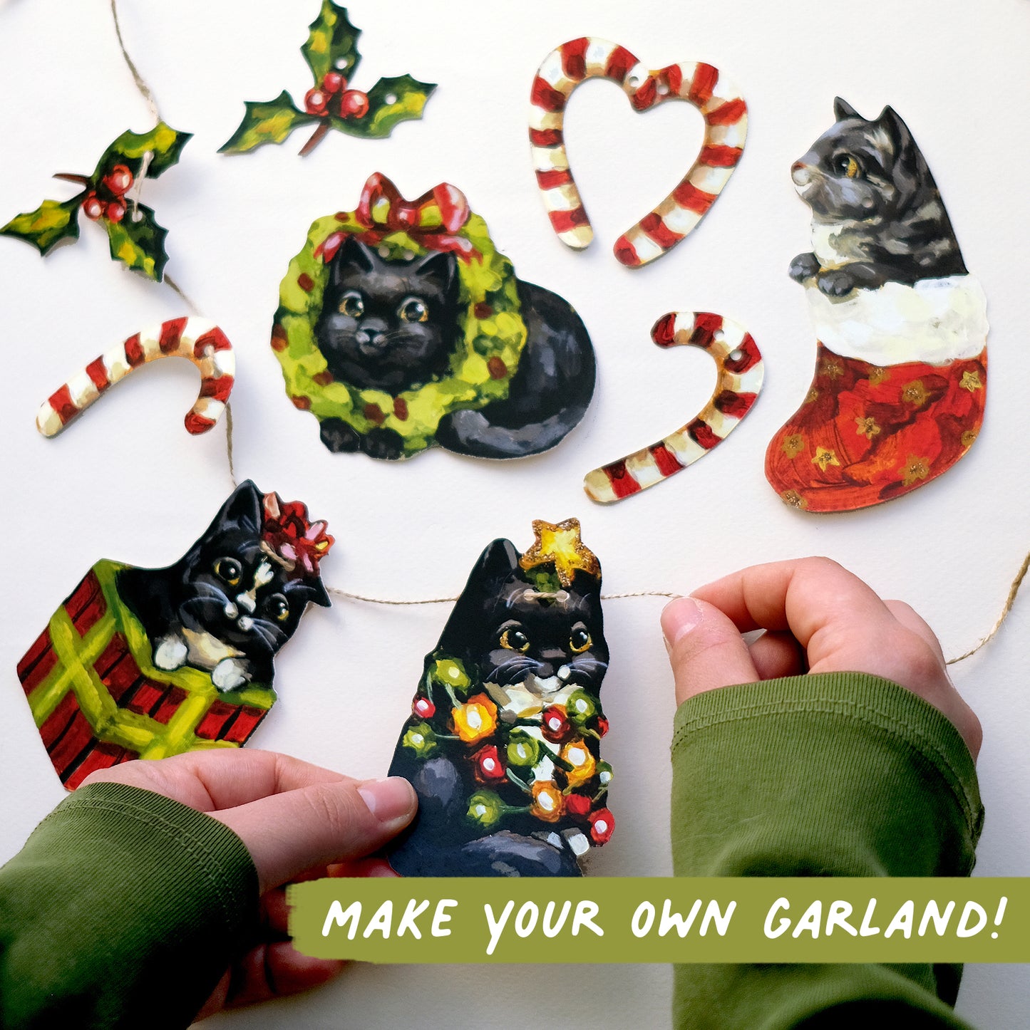 Noël - Kit de guirlande DIY