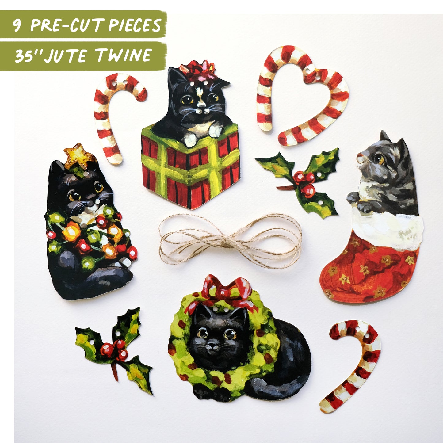 Noël - Kit de guirlande DIY