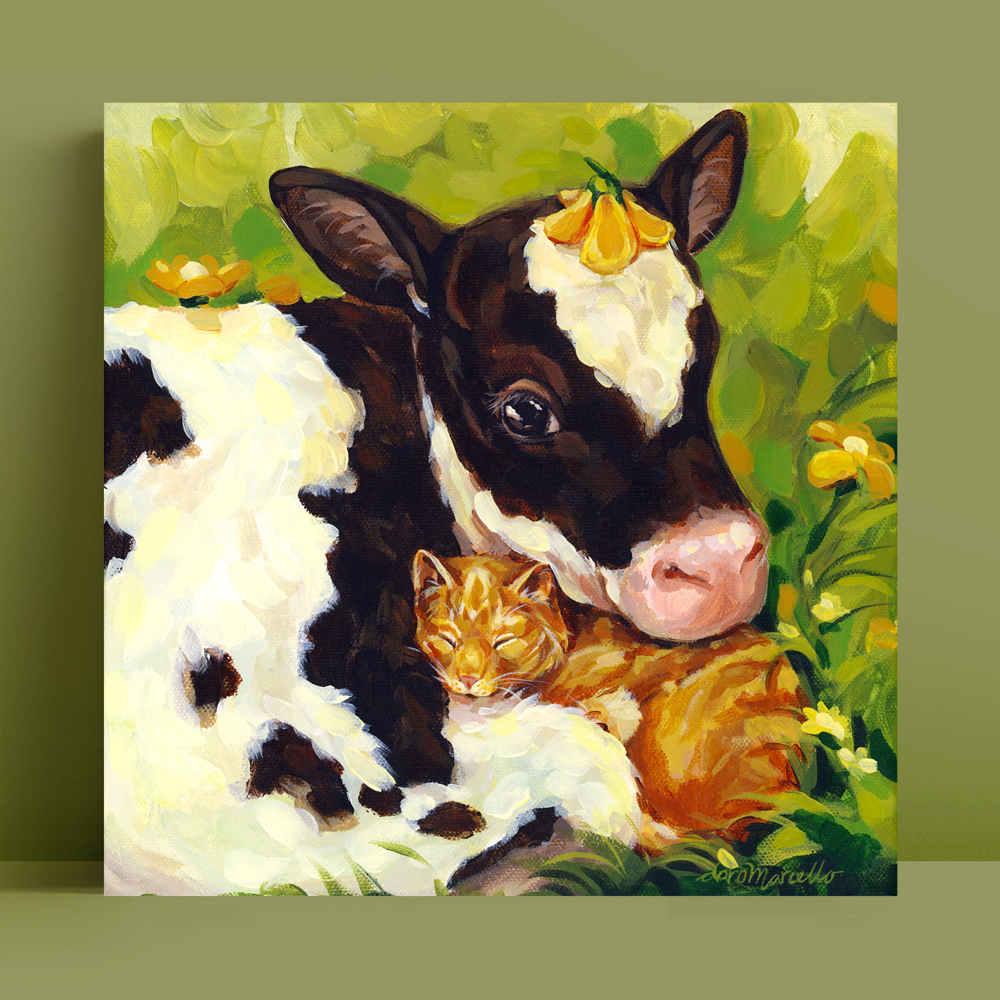 Peaceful Companionship - Art Print