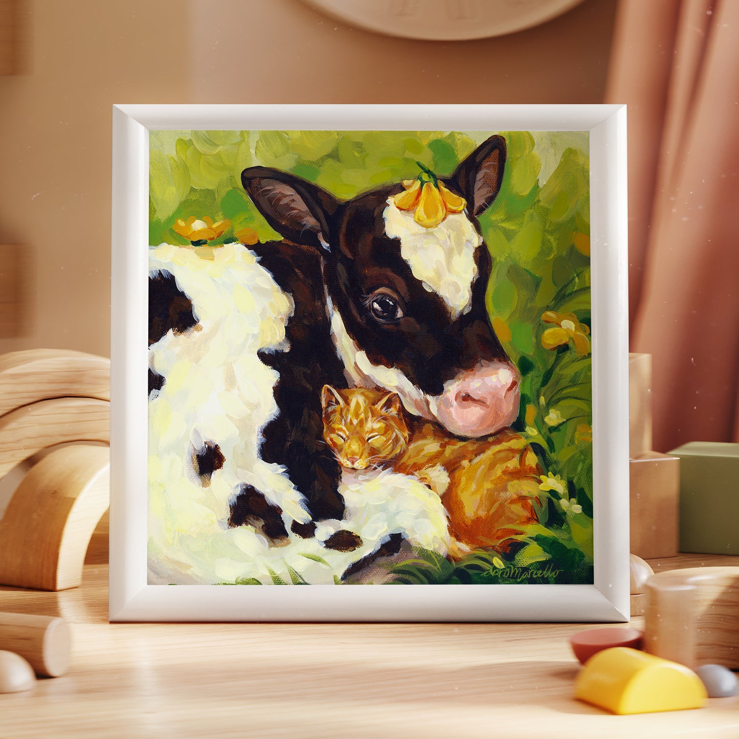 Peaceful Companionship - Art Print