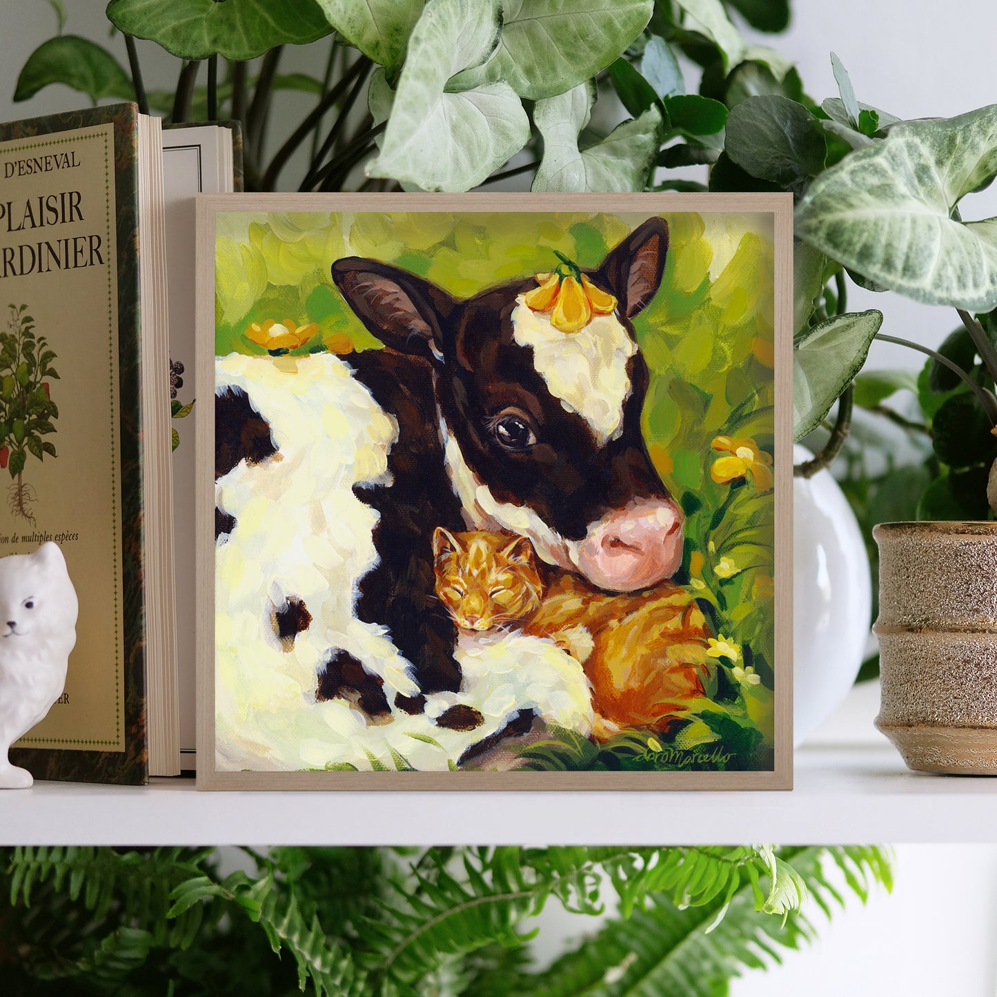 Peaceful Companionship - Art Print
