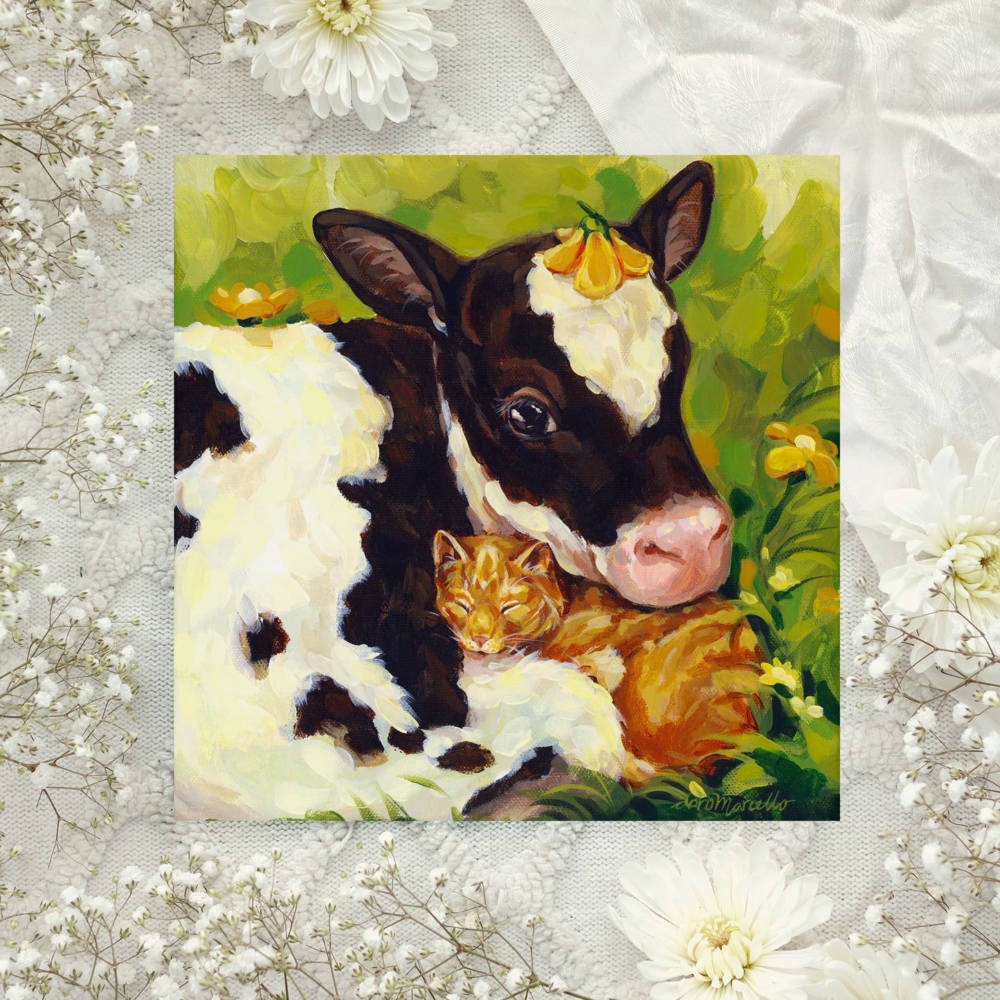 Peaceful Companionship - Art Print