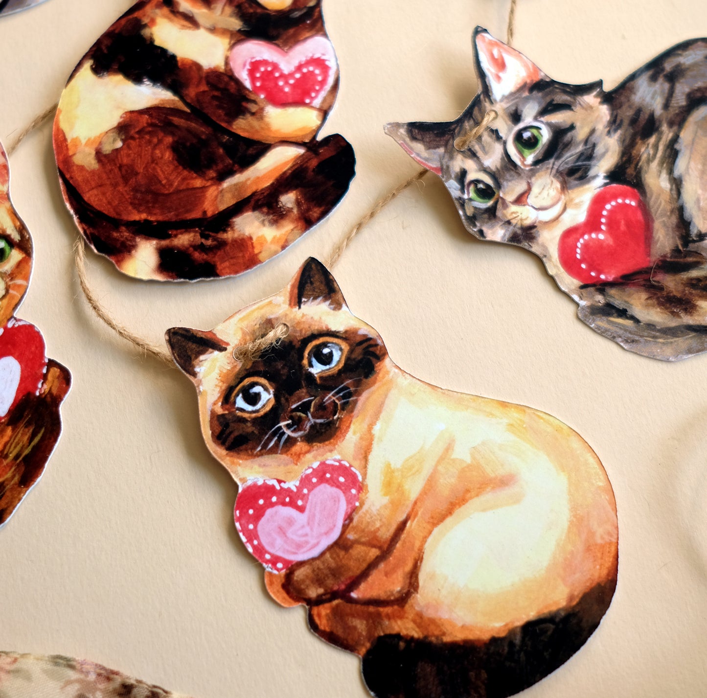 Chats - Guirlande Personnalisée