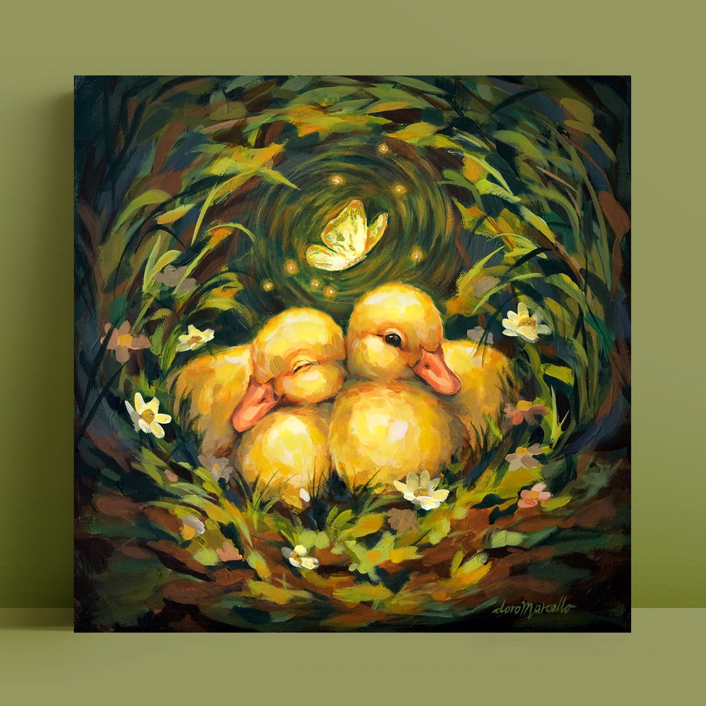 Ducklings - Art Print