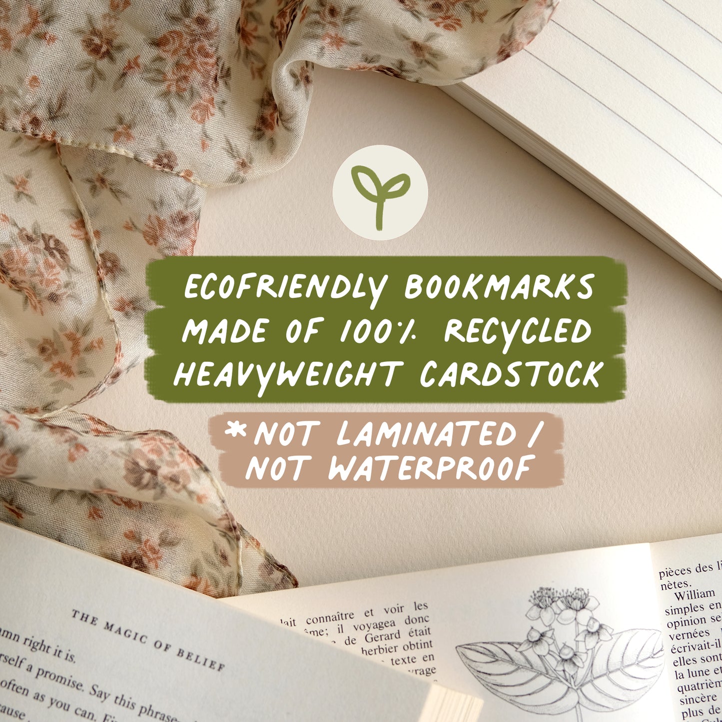 Fée Faon - Marque-page