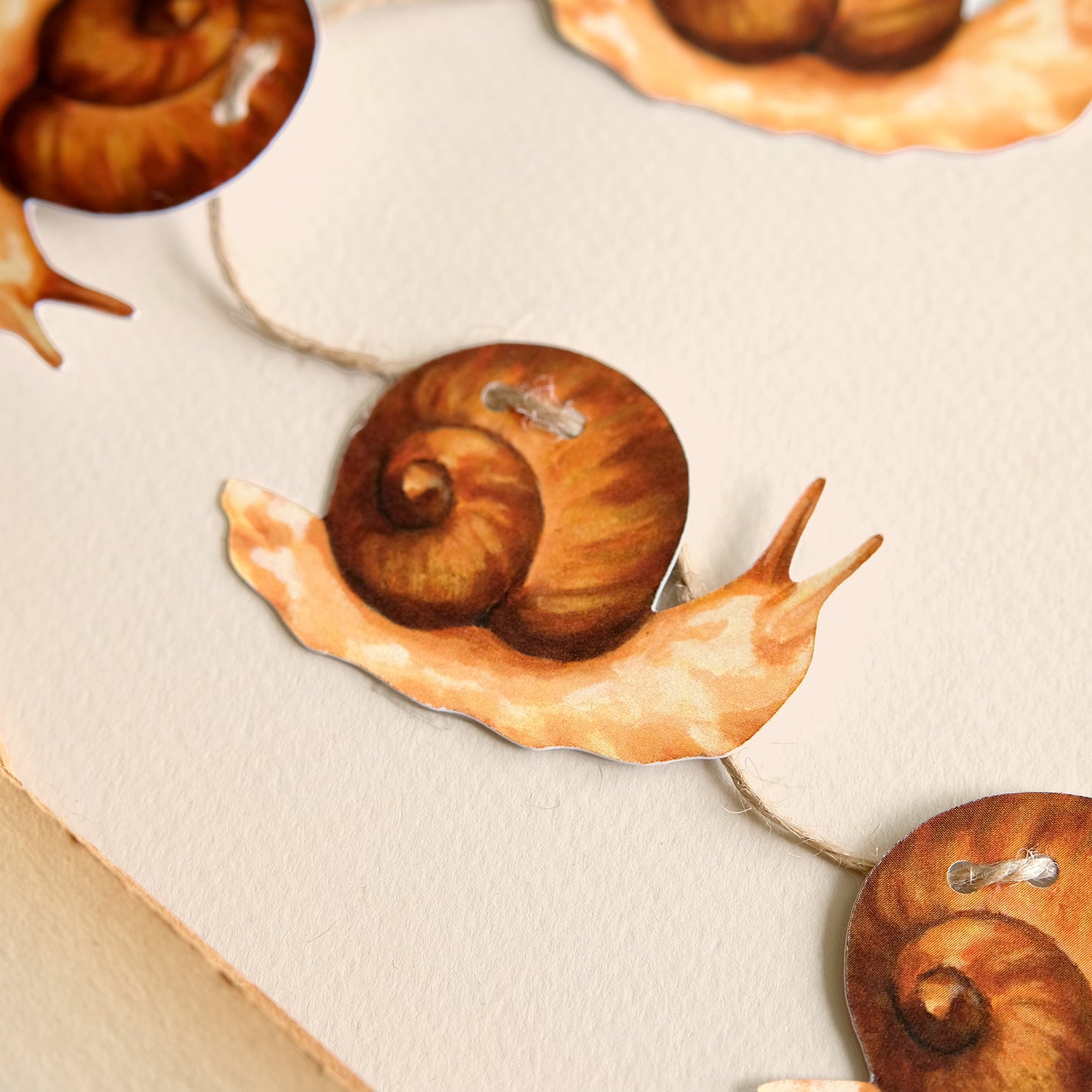 Mini Snails - DIY Garland Kit