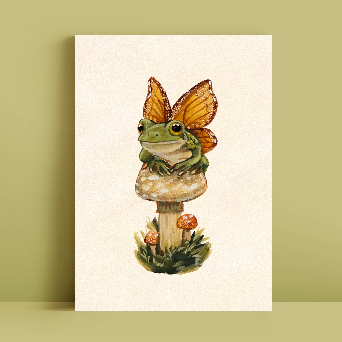 Fairy Frog - Art Print
