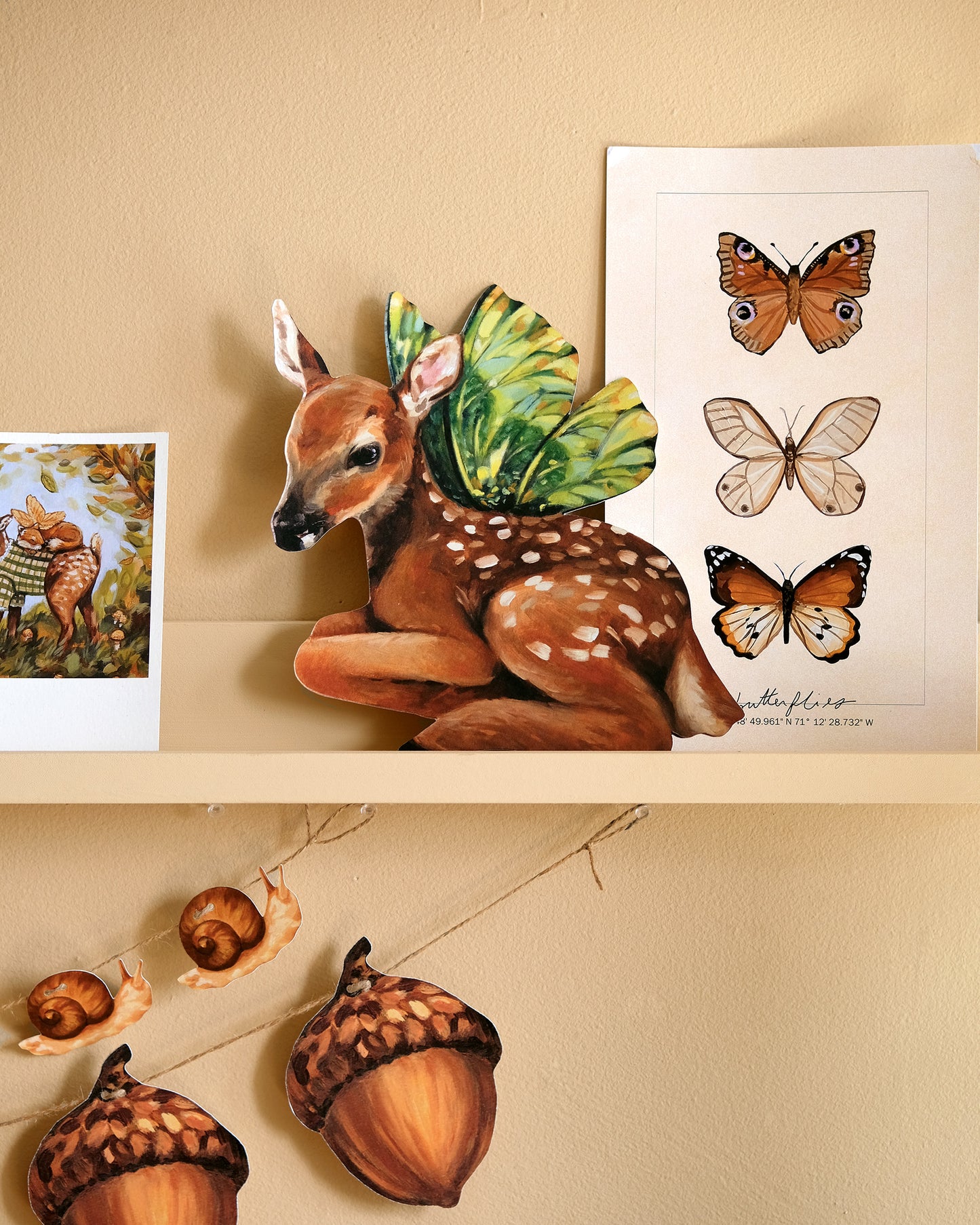 Fairy Fawn - Art Print