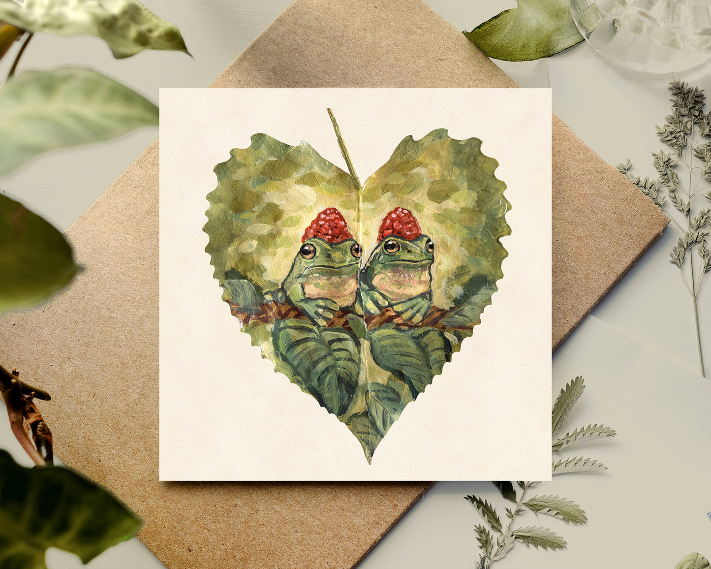 Frog Leaf - Art Print