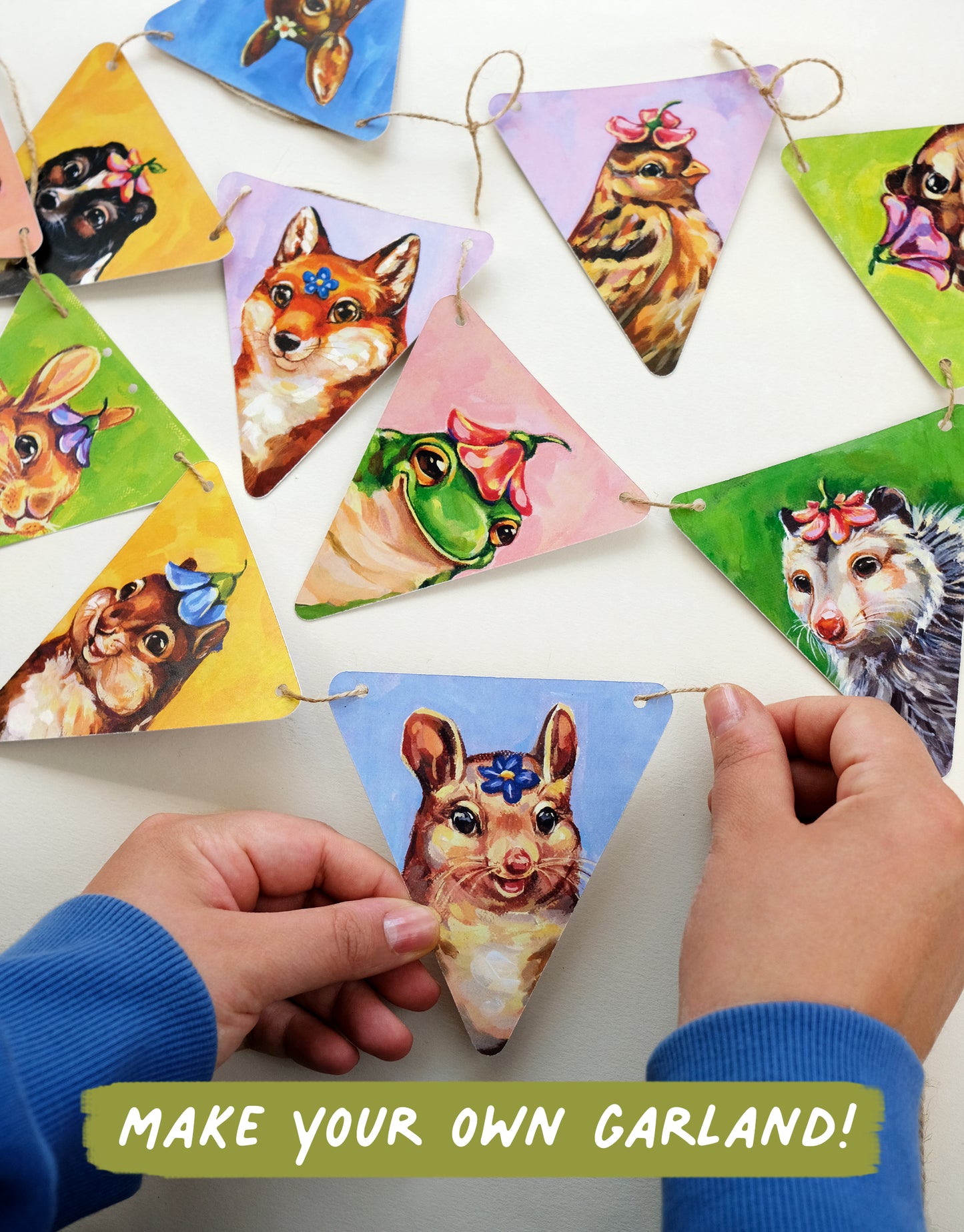 Flower Parade - DIY Garland Kit