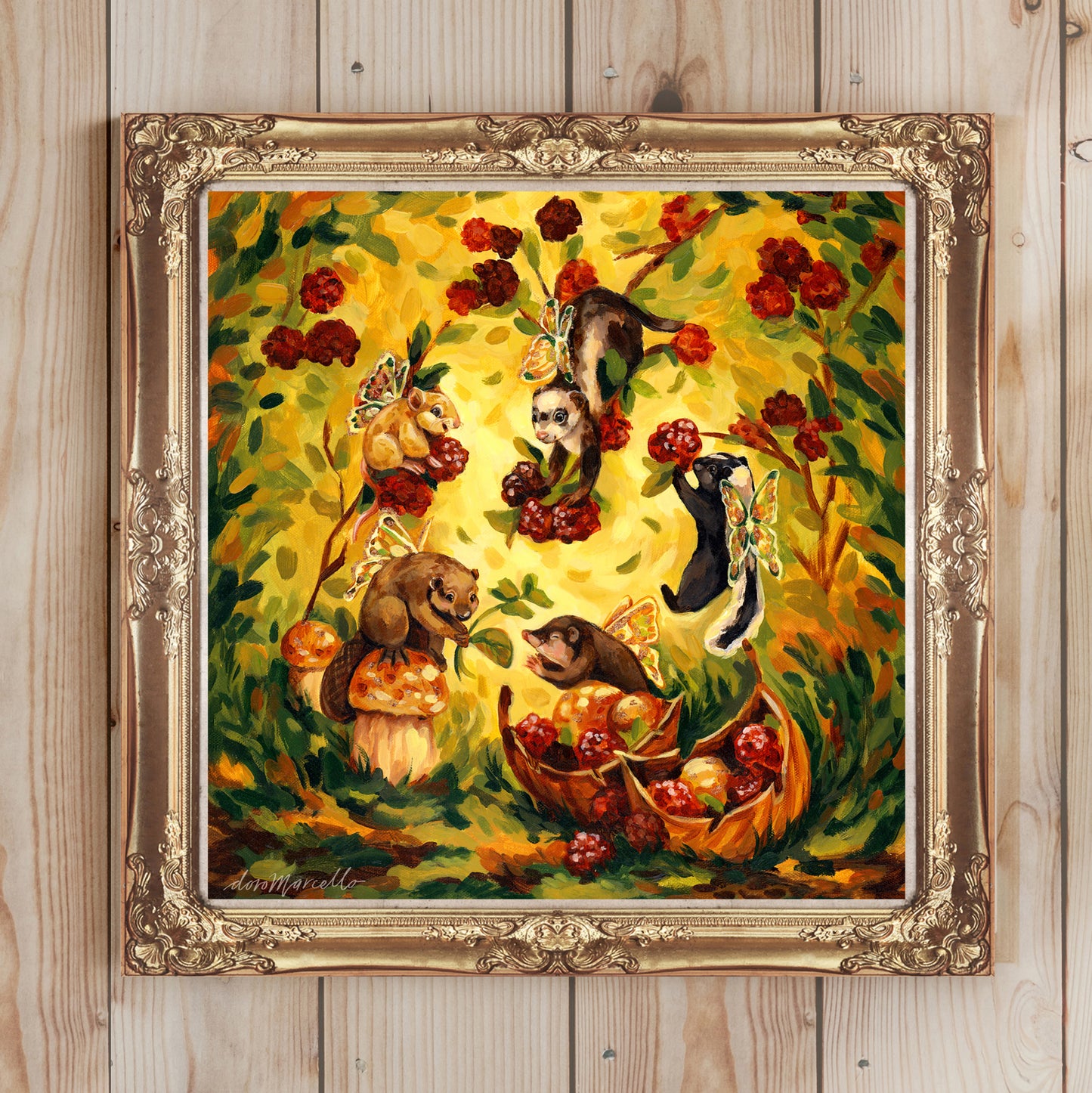 Foraging - Art Print