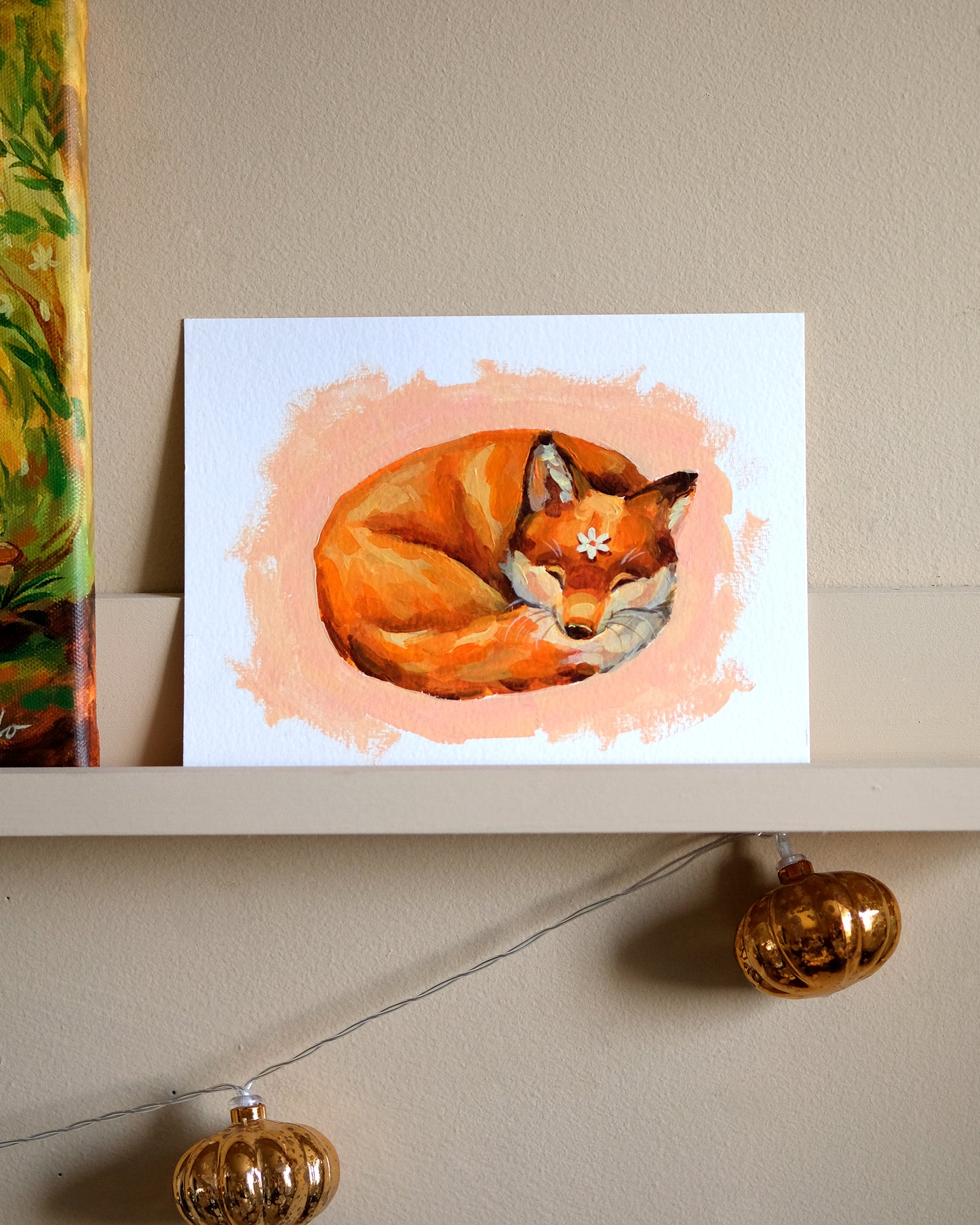 Renard endormi - Original
