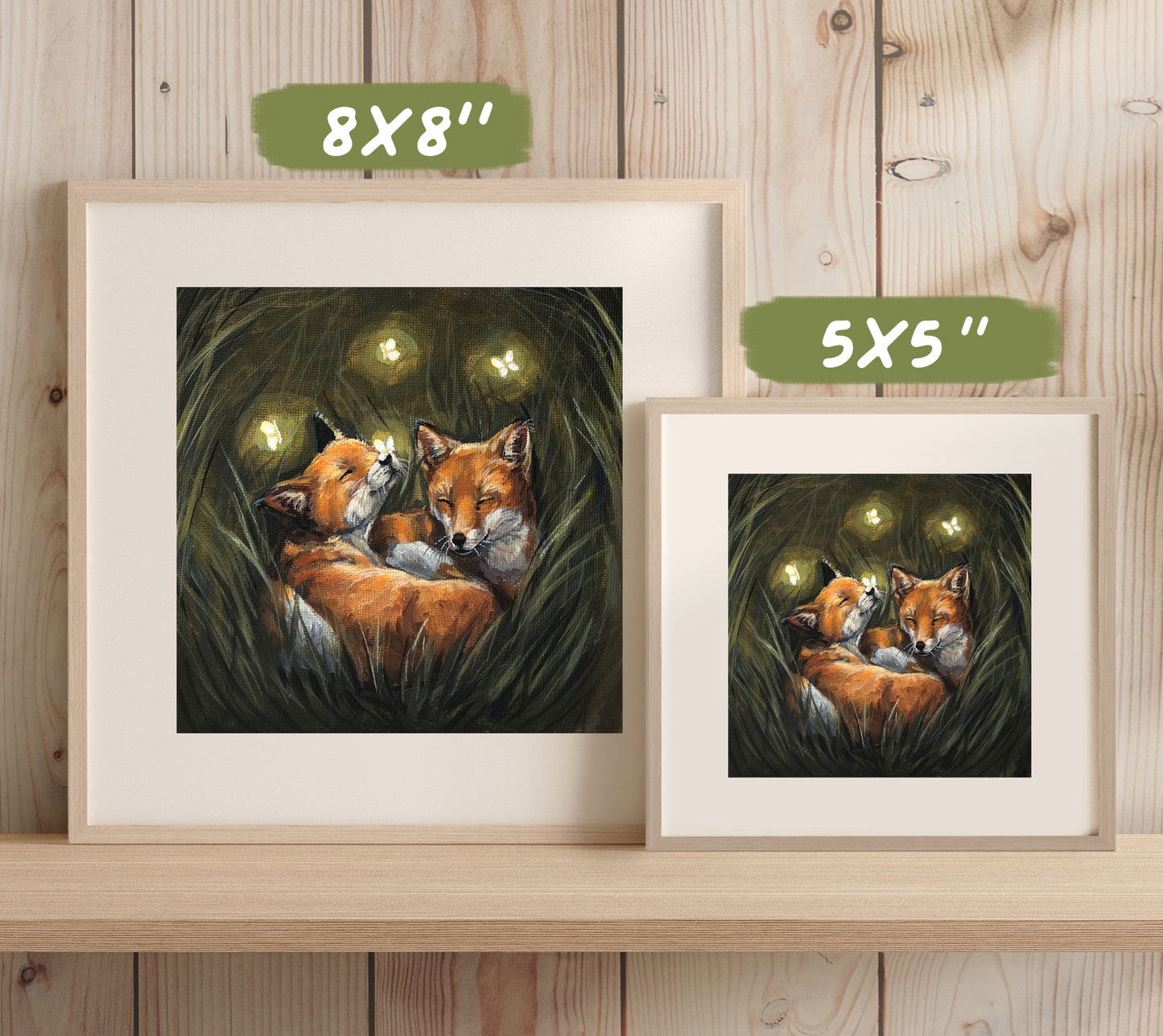 Renard - Impression d'art