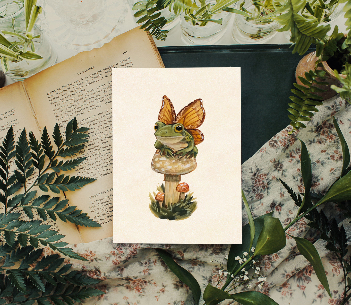Fairy Frog - Art Print
