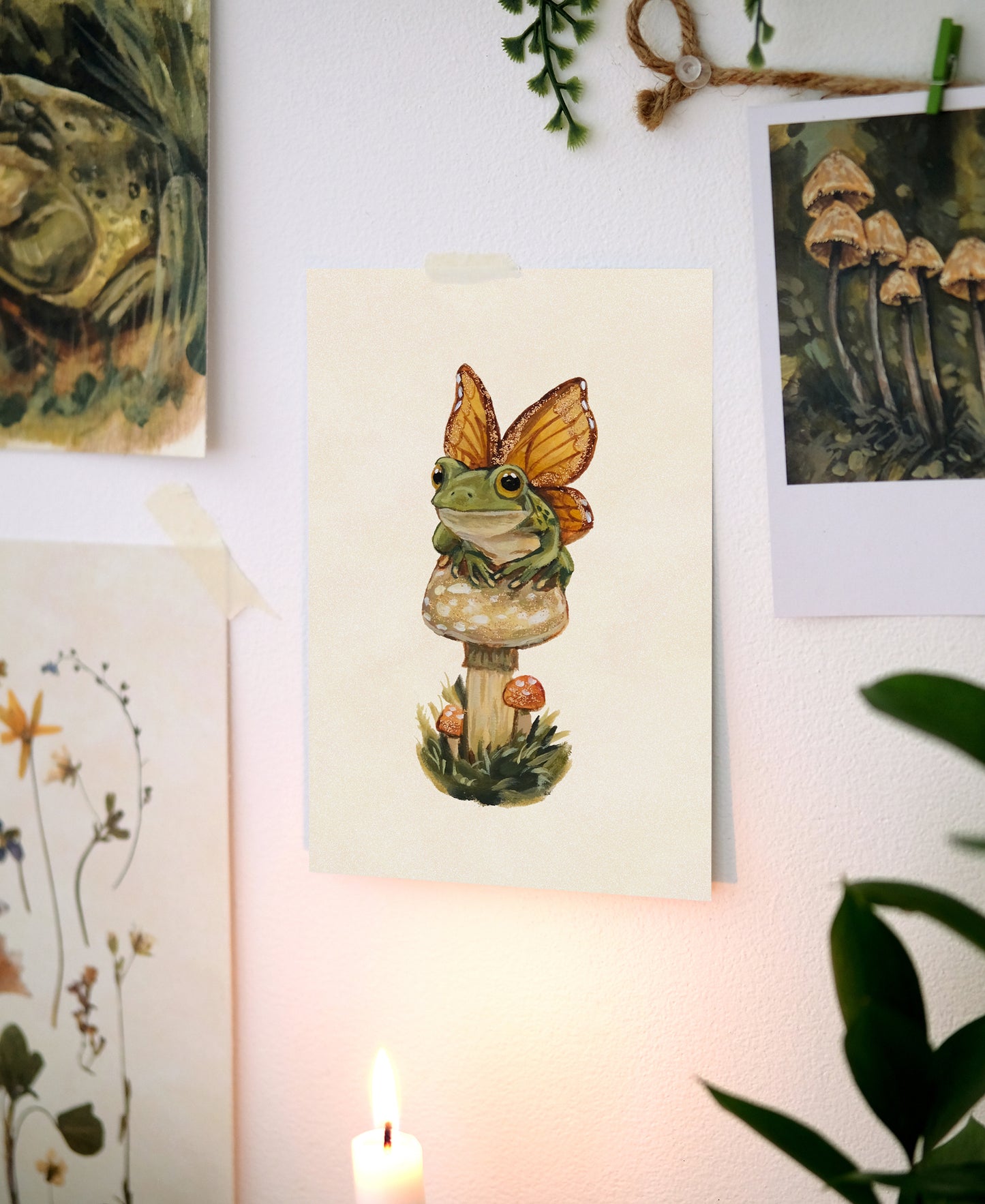 Fairy Frog - Art Print