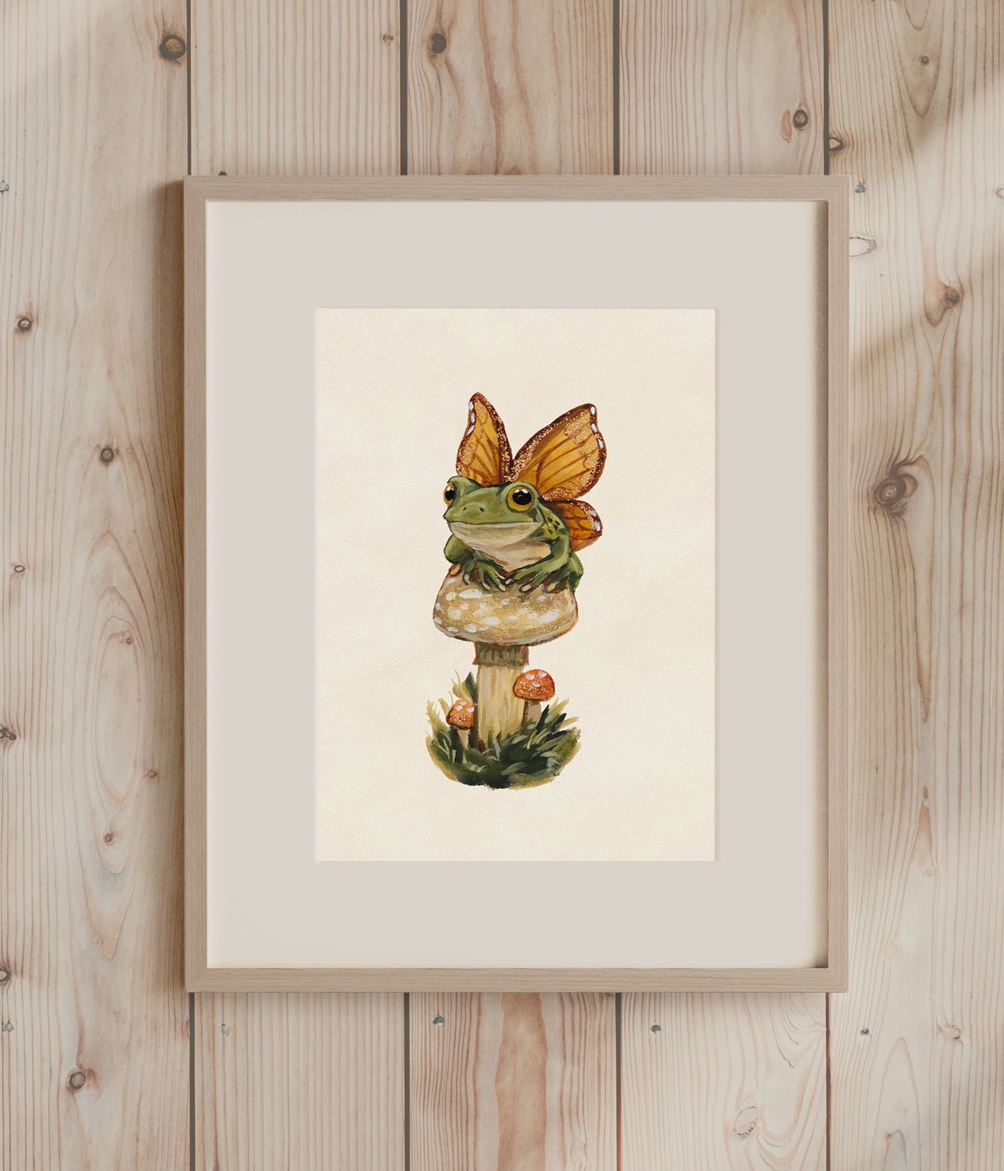 Fairy Frog - Art Print