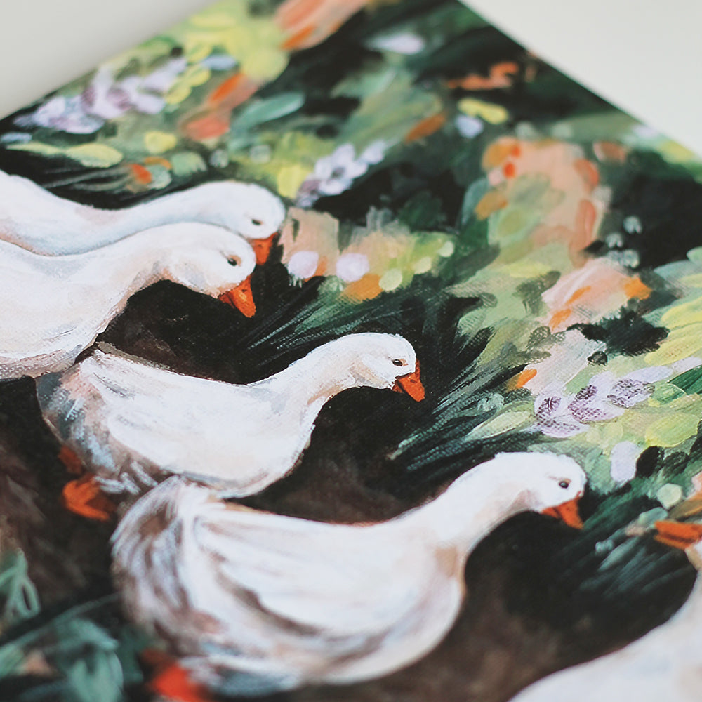 Geese - Art Print