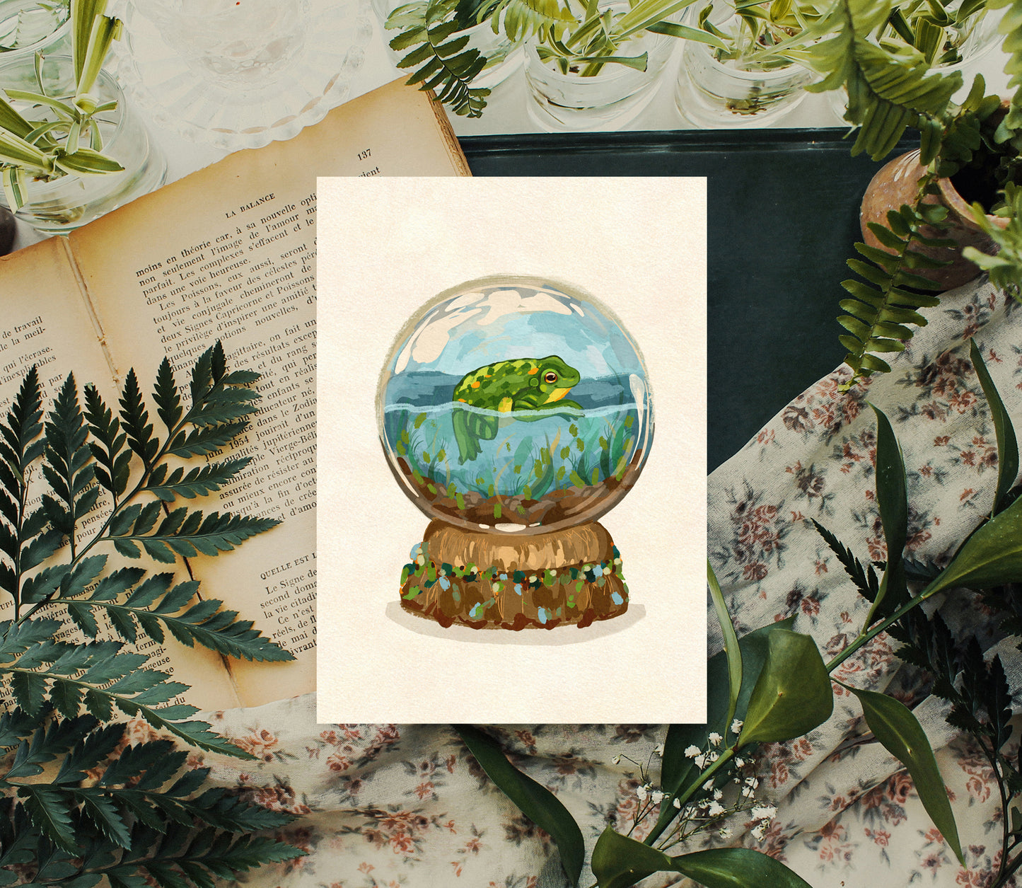 Summer Globe - Art Print