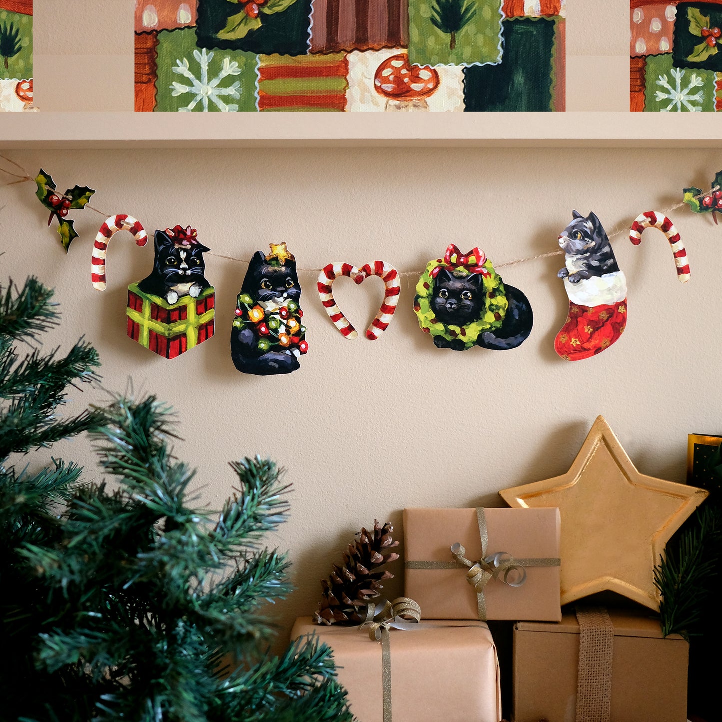 Noël - Kit de guirlande DIY