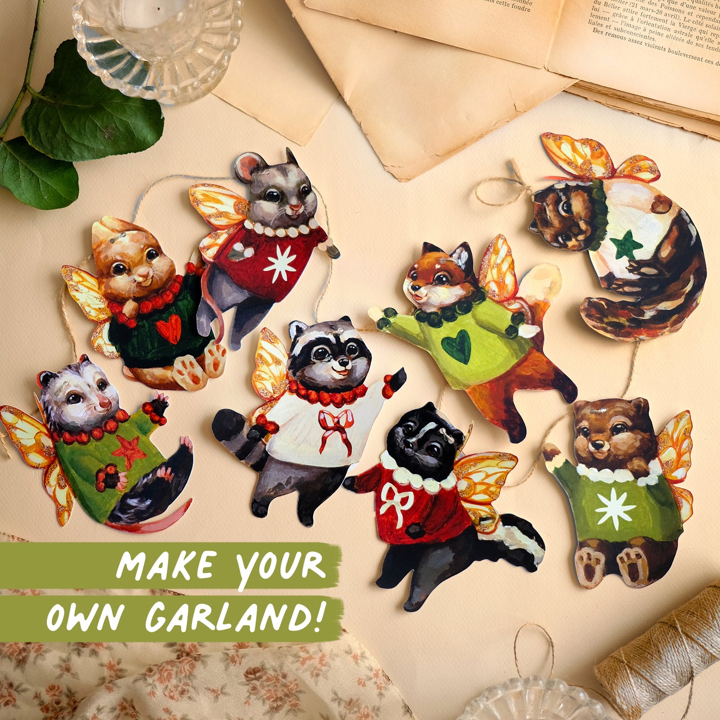 Fées des bois – Kit de guirlandes DIY