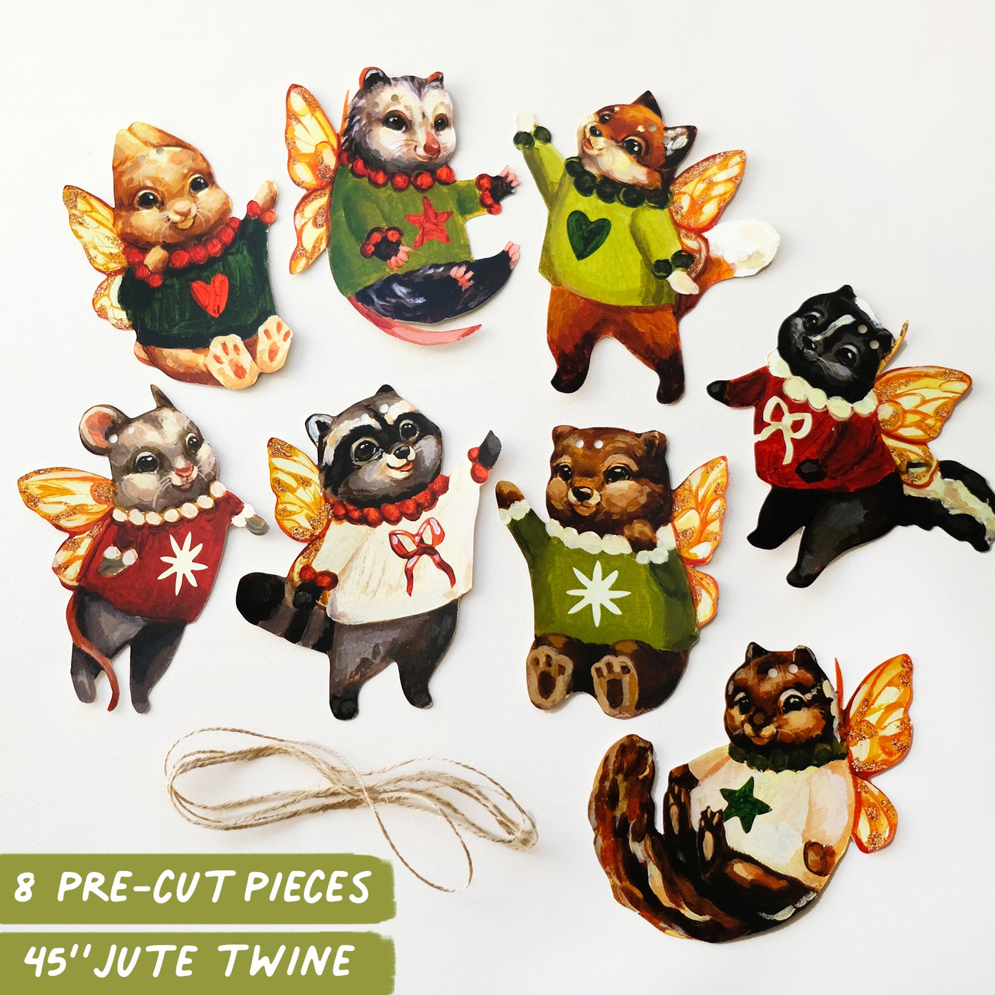 Fées des bois – Kit de guirlandes DIY