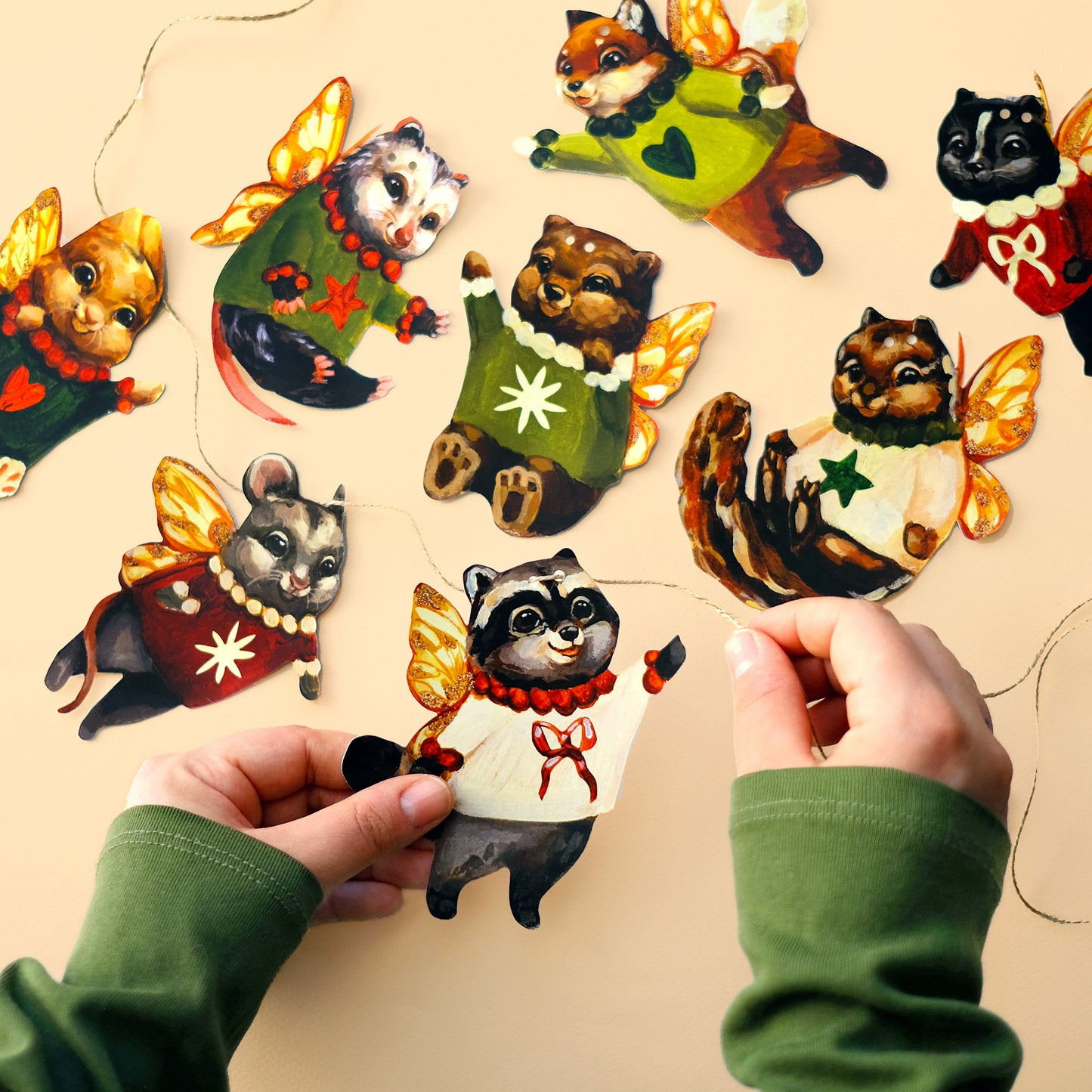 Woodland Fairies - DIY Garland Kit