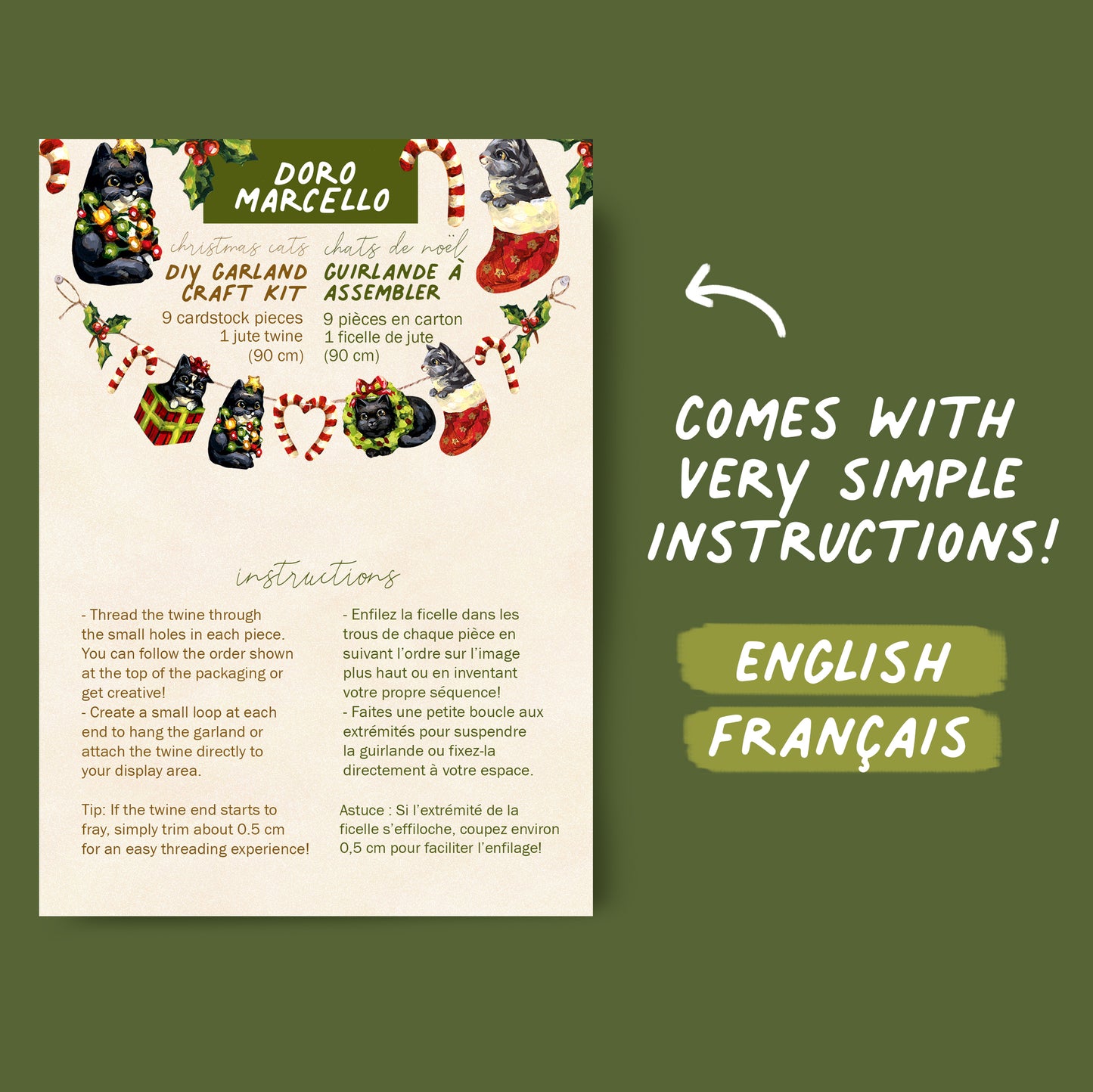 Christmas - DIY Garland Kit