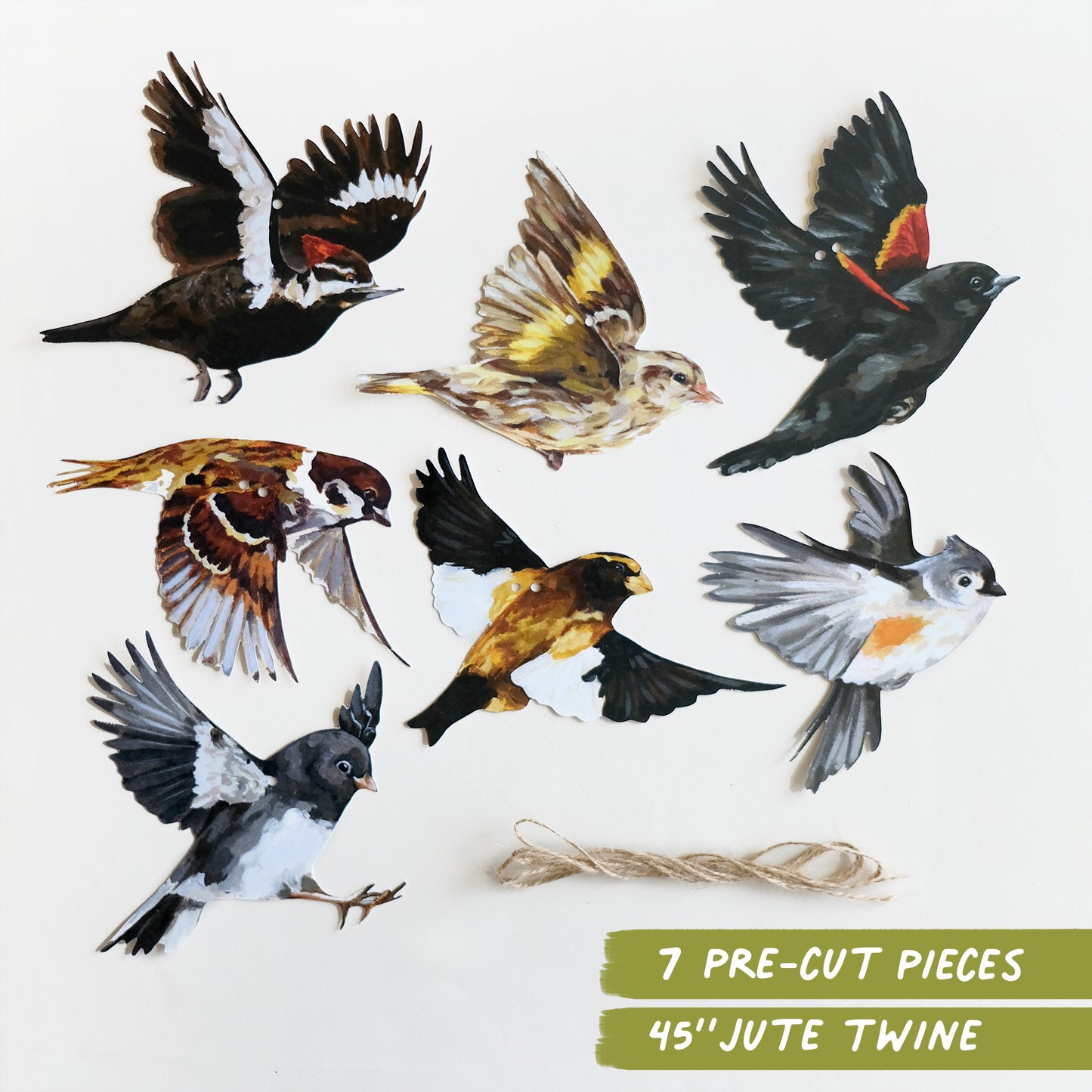Flying Birds - DIY Garland Kit