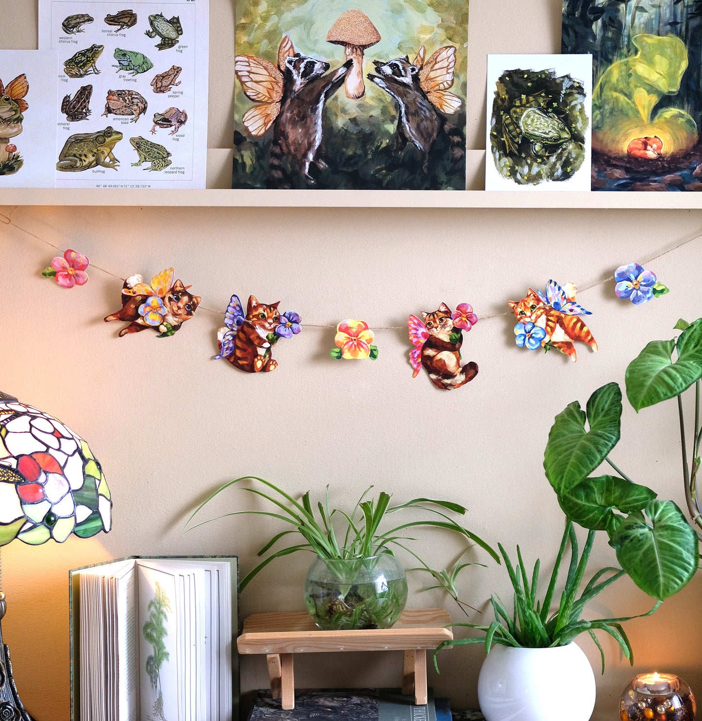Fairy Kitties - DIY Garland Kit