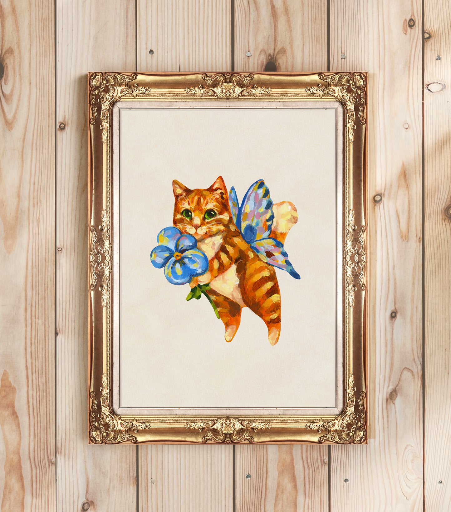 Fairy Kitty - Art Print