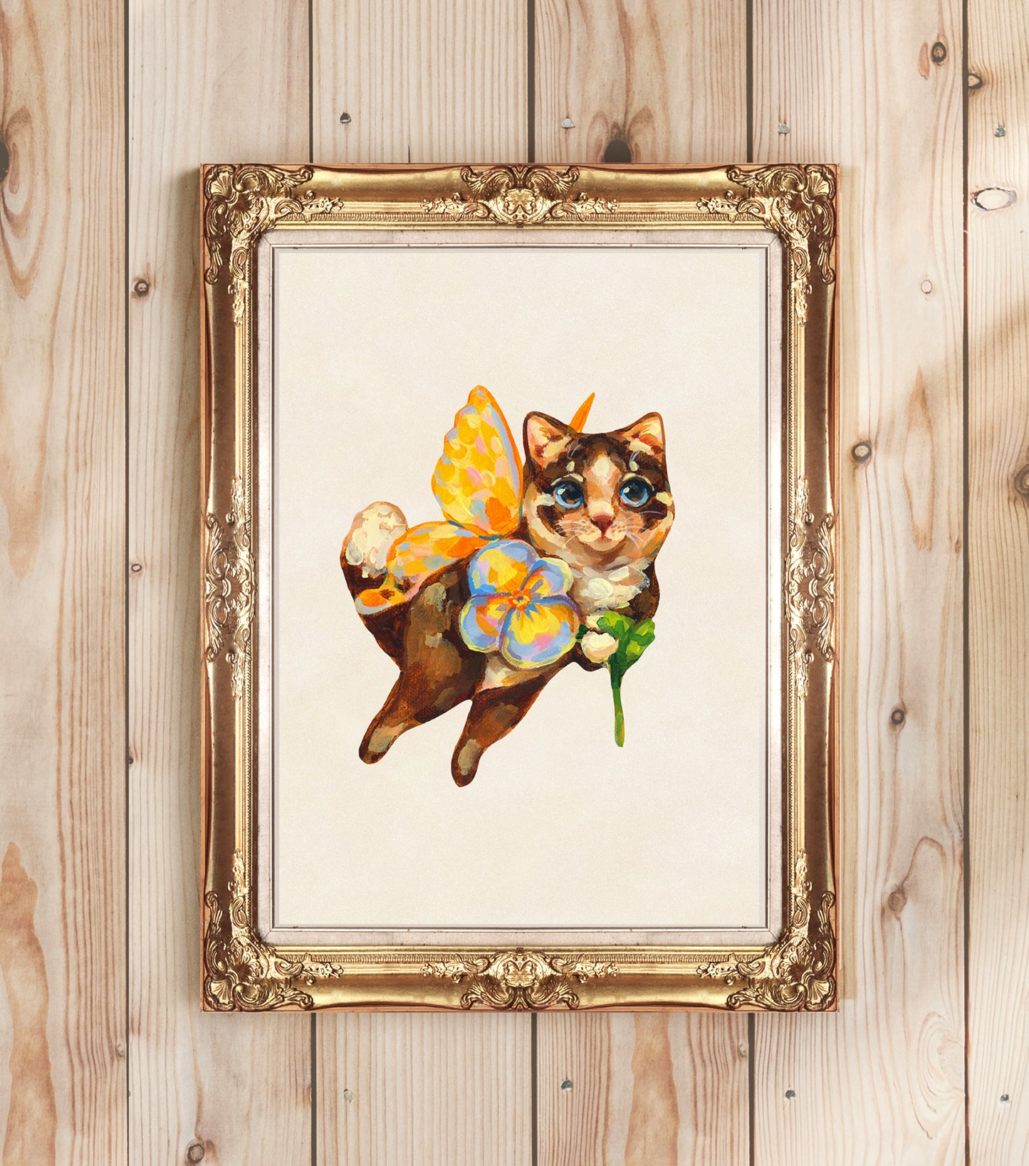 Fairy Kitty - Art Print